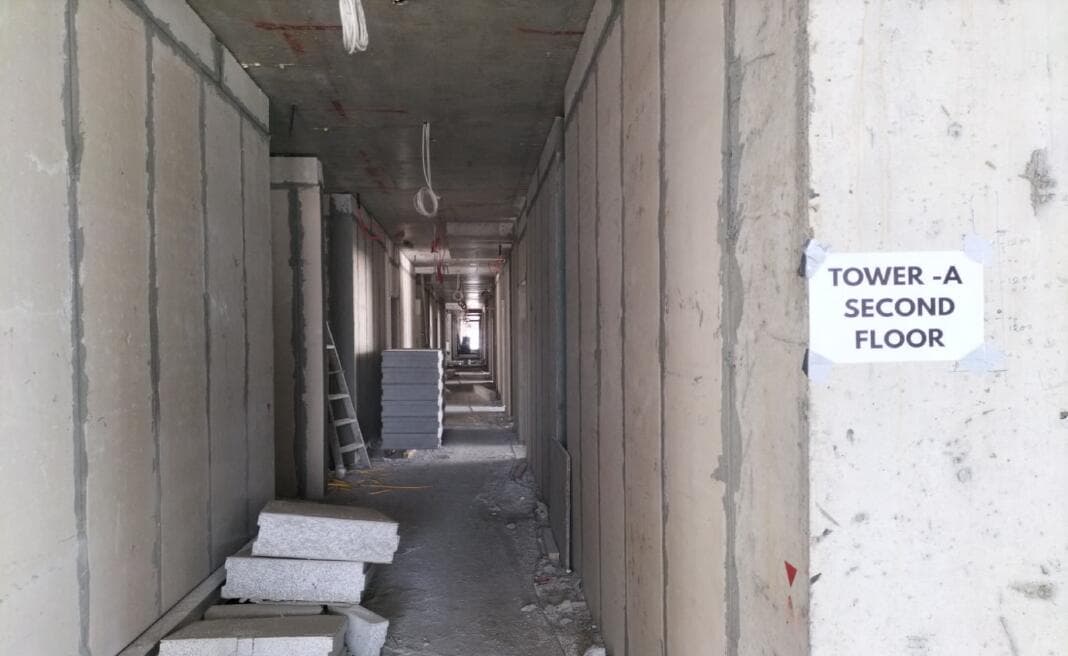 Laya Courtyard - Construction