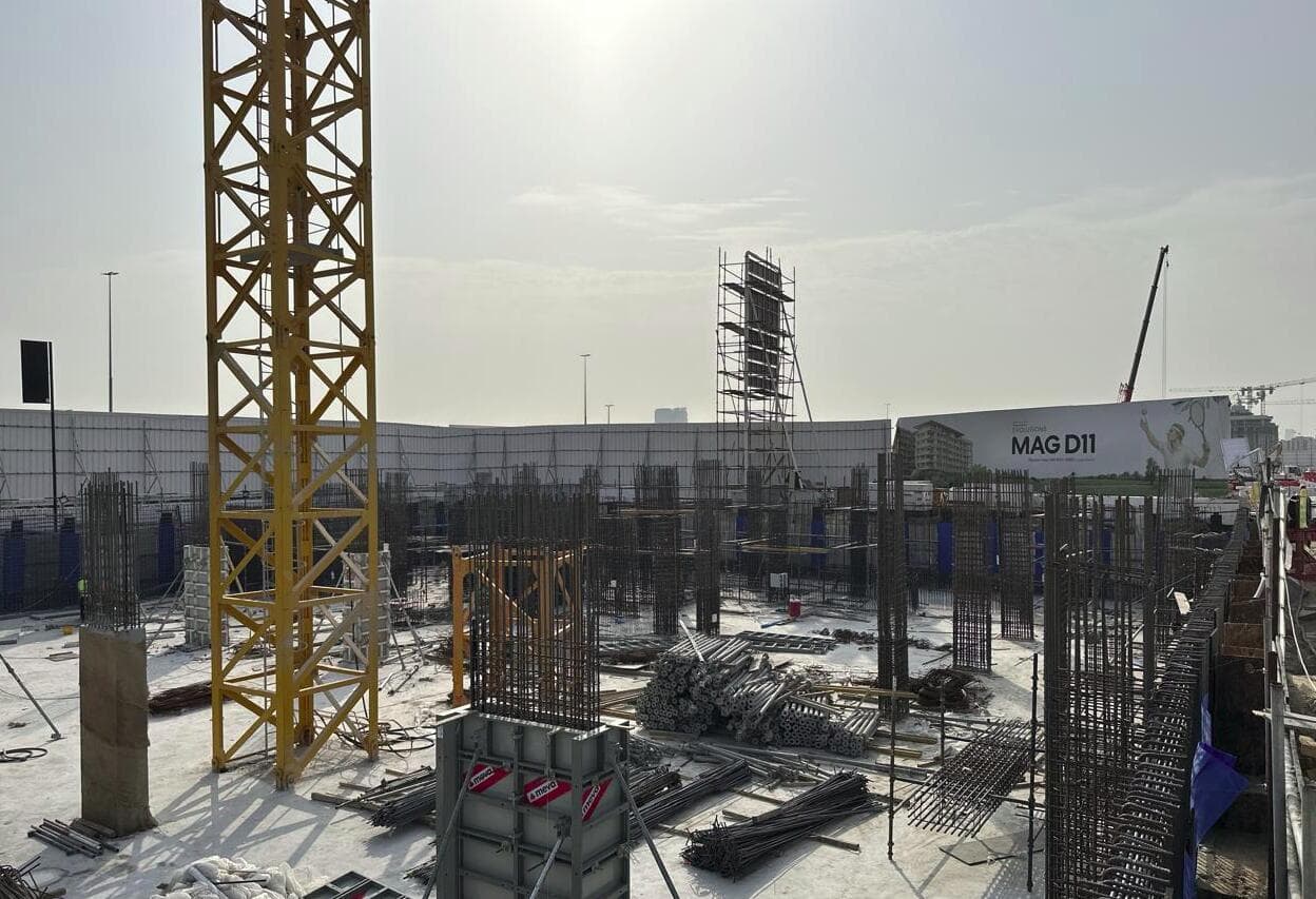 Gate Eleven Residences - Construction