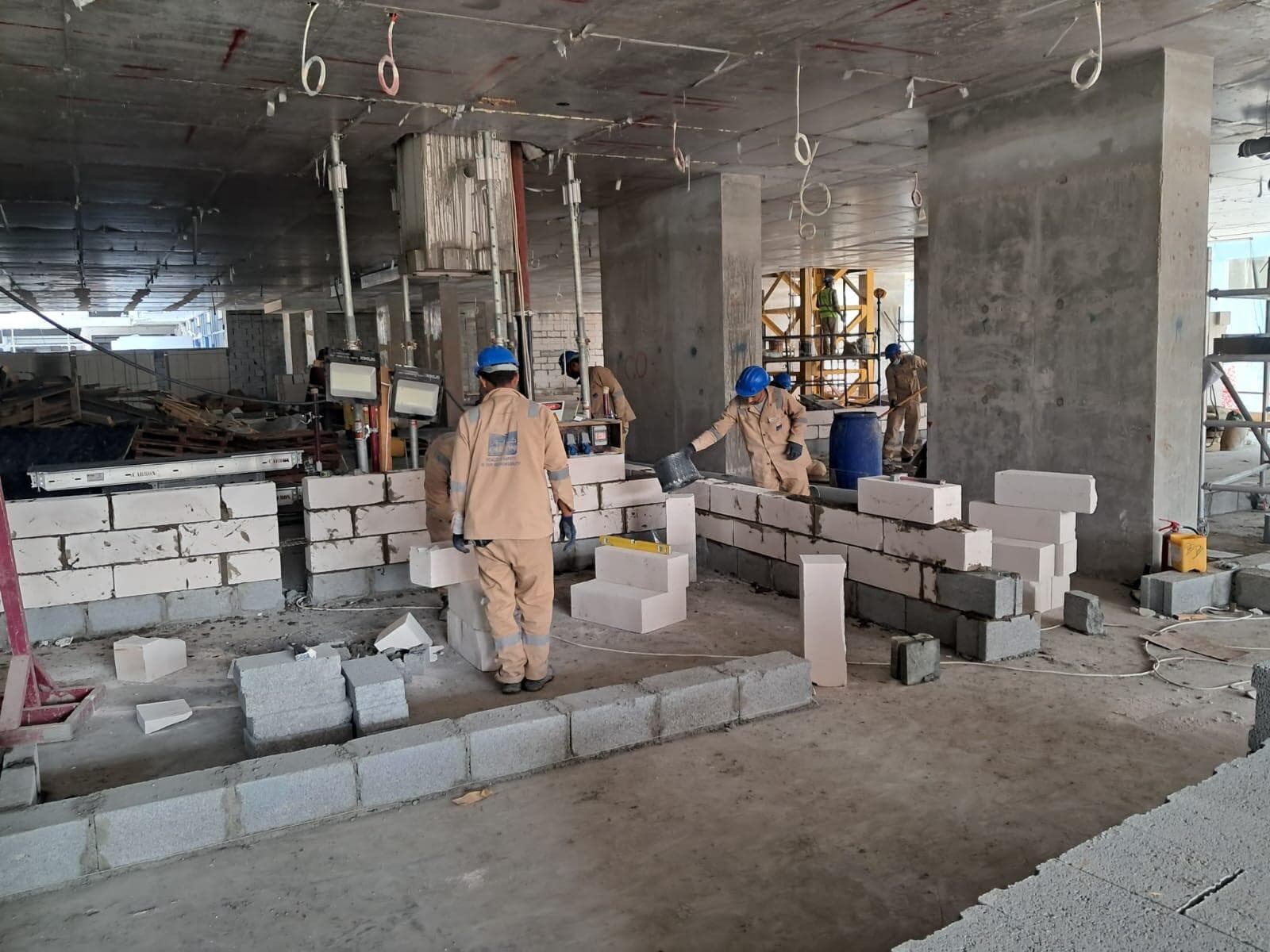 One Park Central - Construction