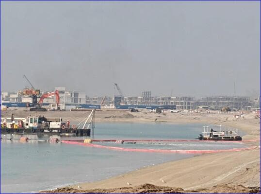 Palm Jebel Ali — The Fronds B-C - Construction