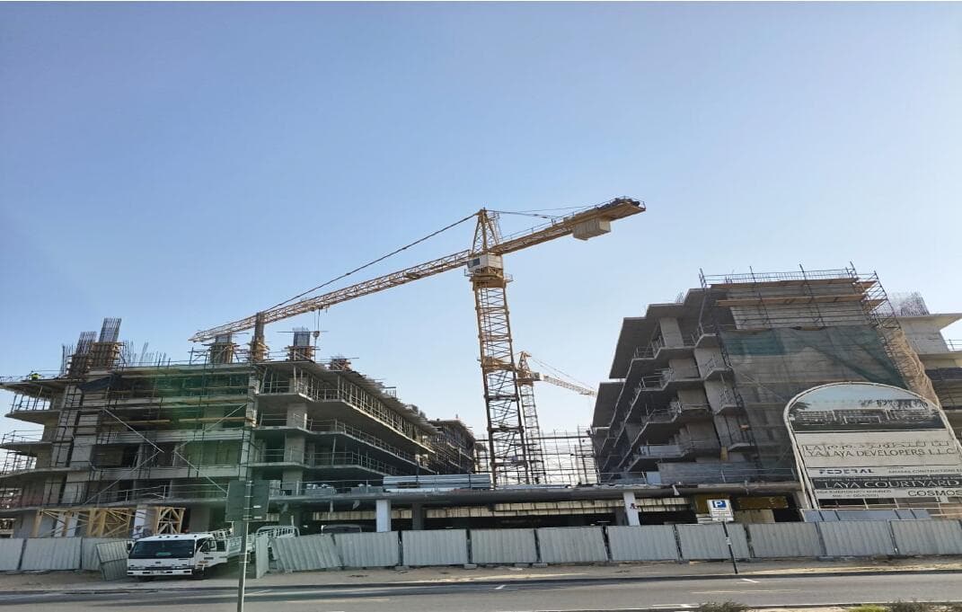 Laya Courtyard - Construction
