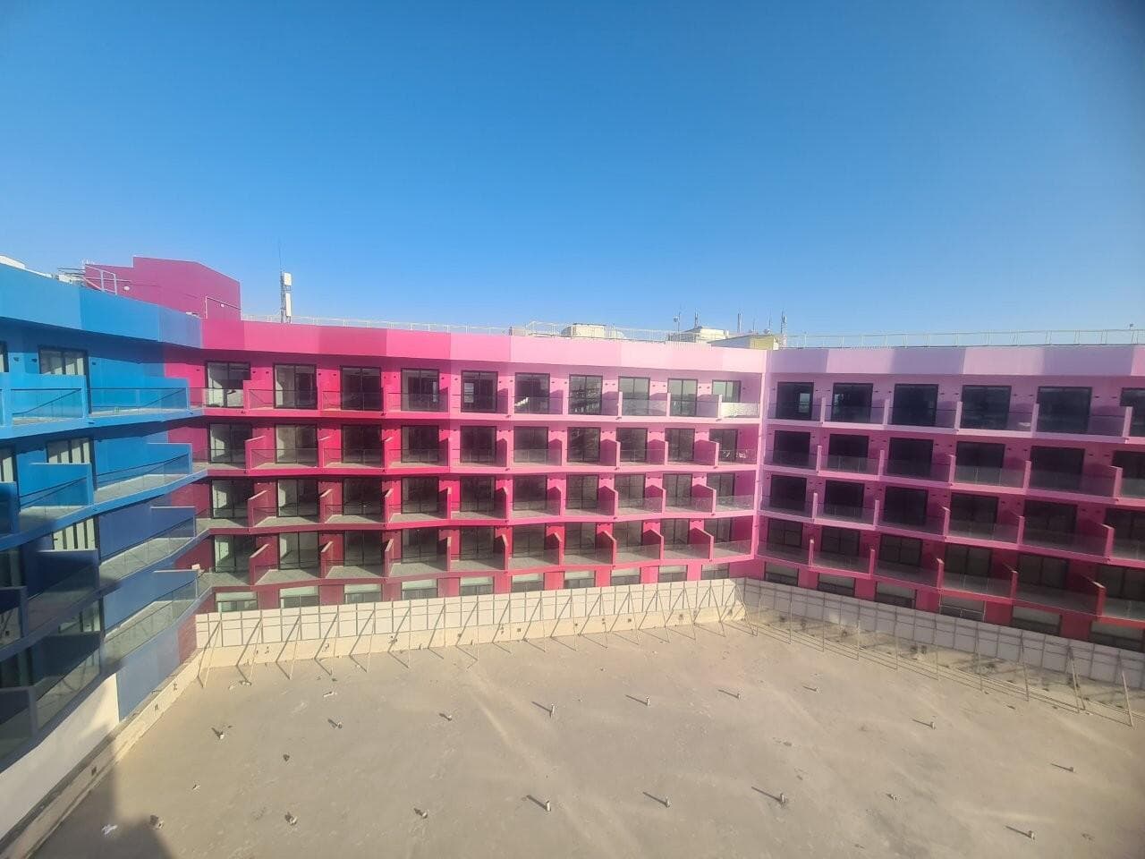 InterContinental Dubai - Construction