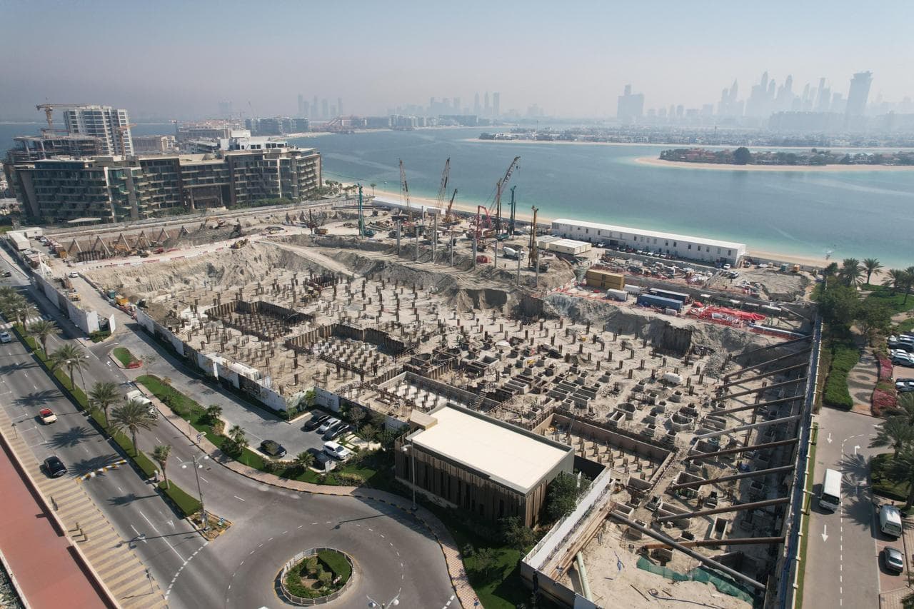 The Alba Residences - Construction