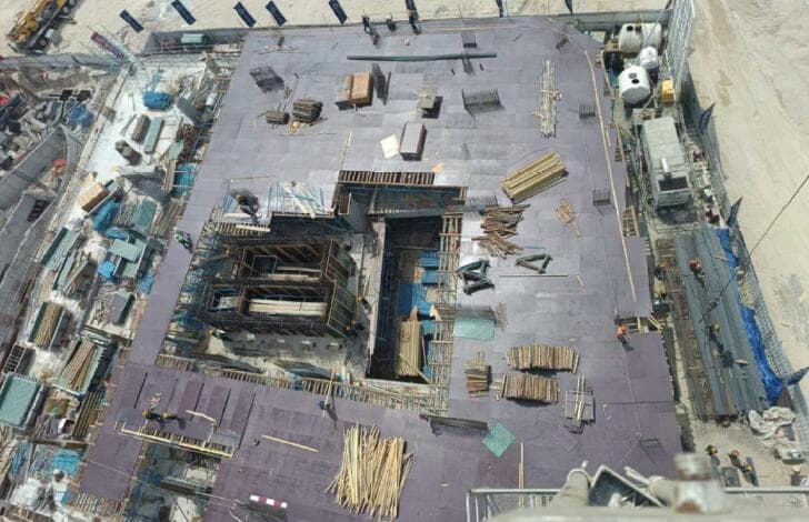 Ocean Tower - Construction