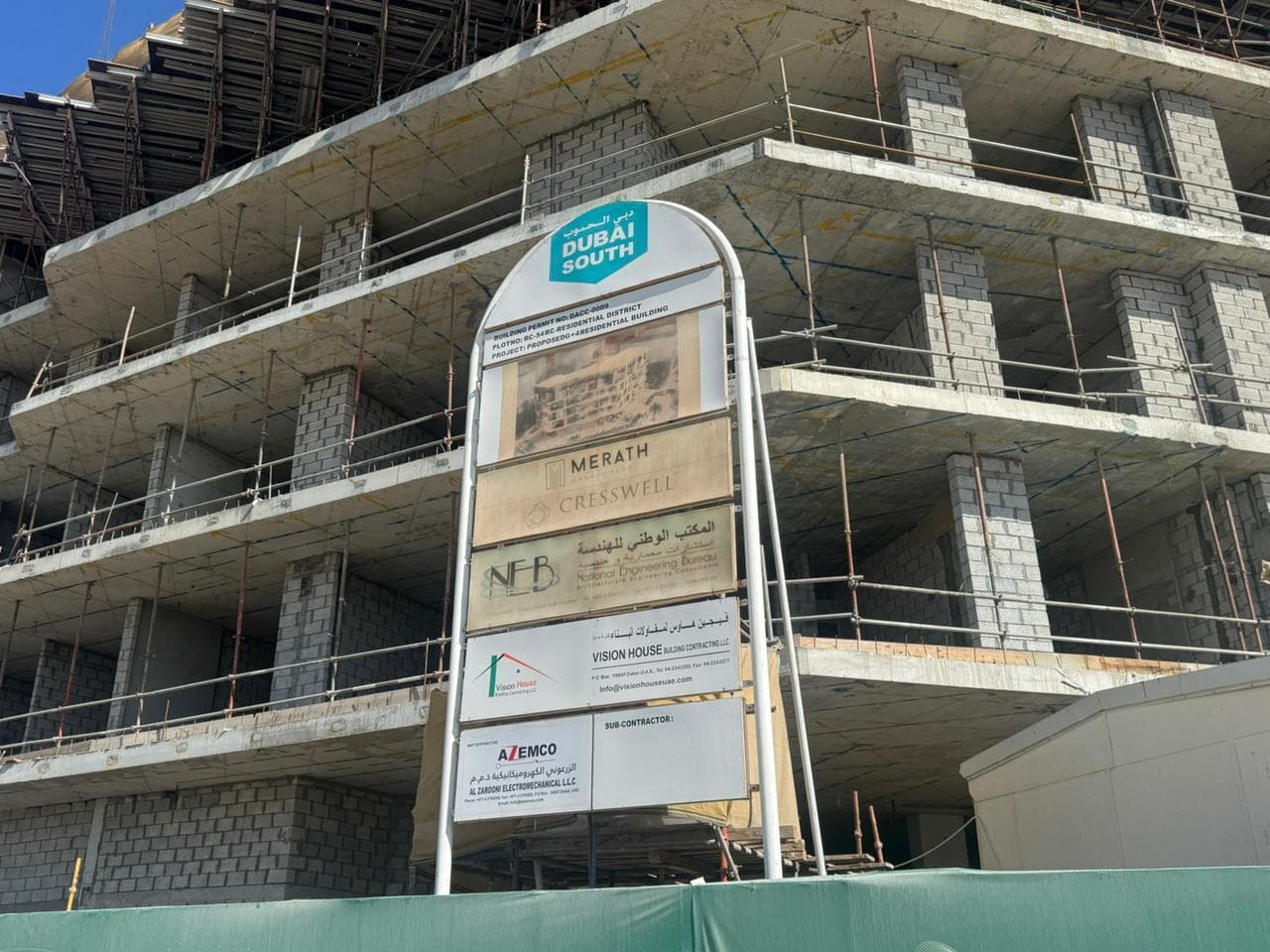 Cresswell Plaza - Construction