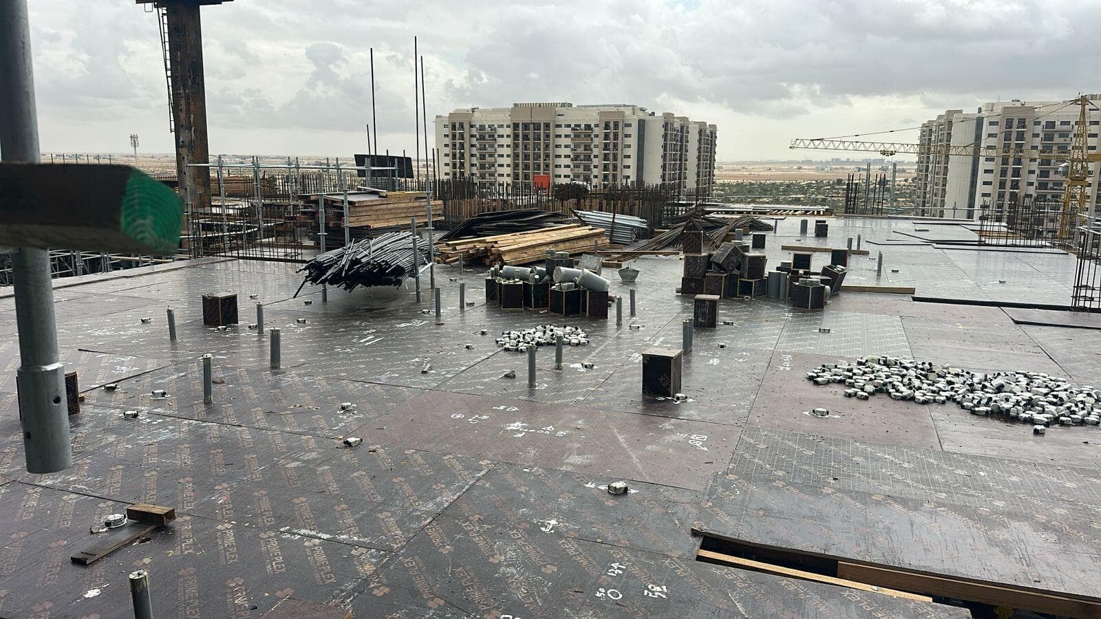 Haya on the Park - Construction