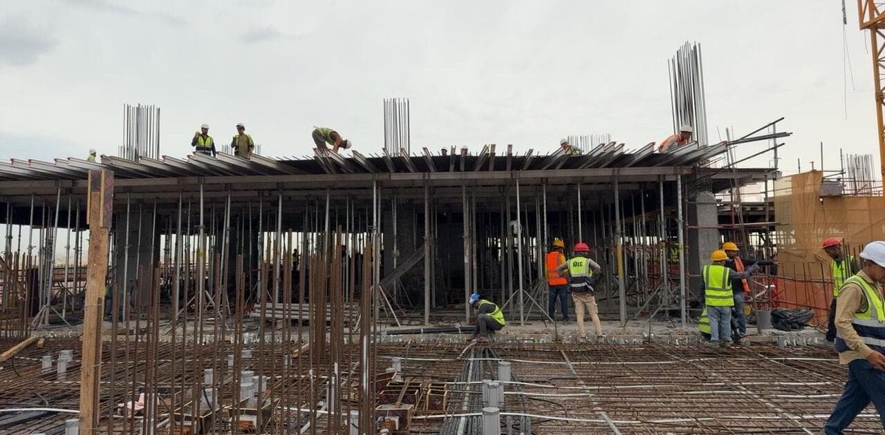 Oasis Residences - Construction