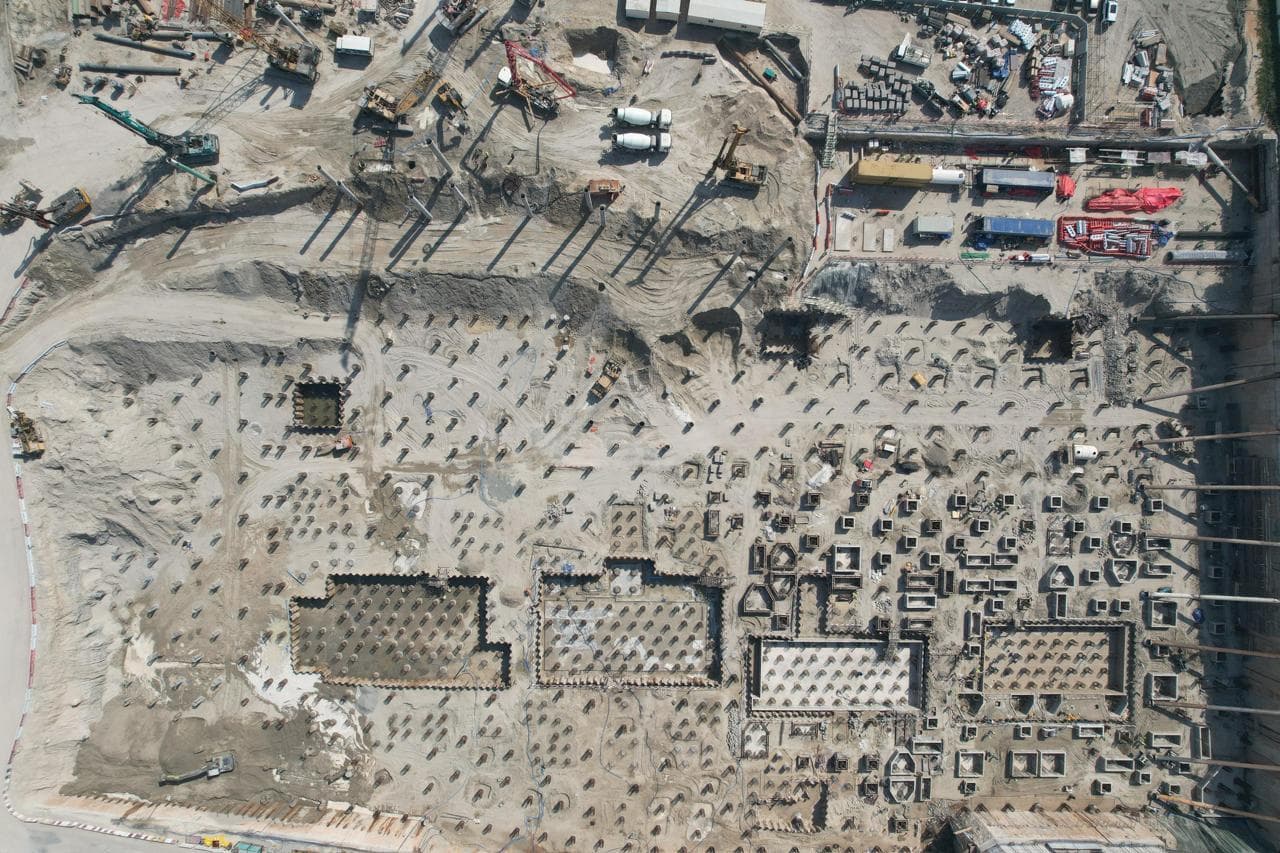 The Alba Residences - Construction