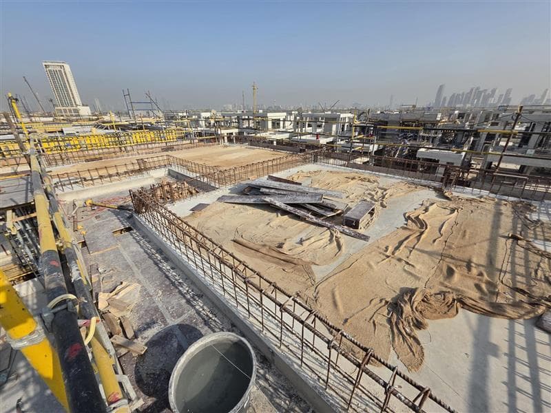 The Mansions - Sobha Hartland II - Construction