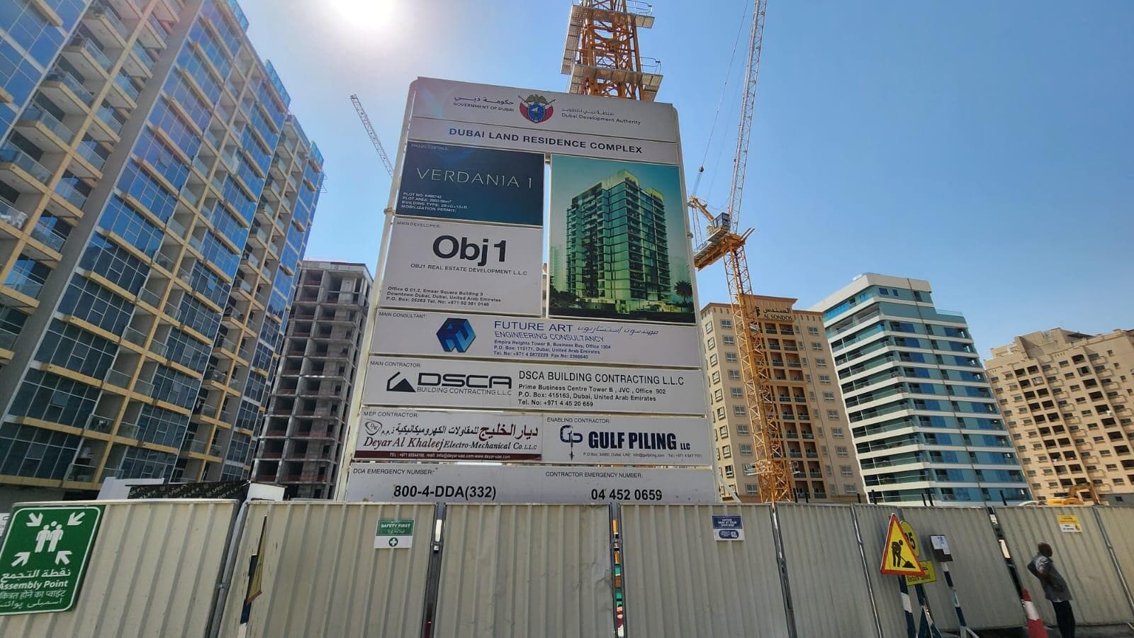 Verdan1a 1 - Construction