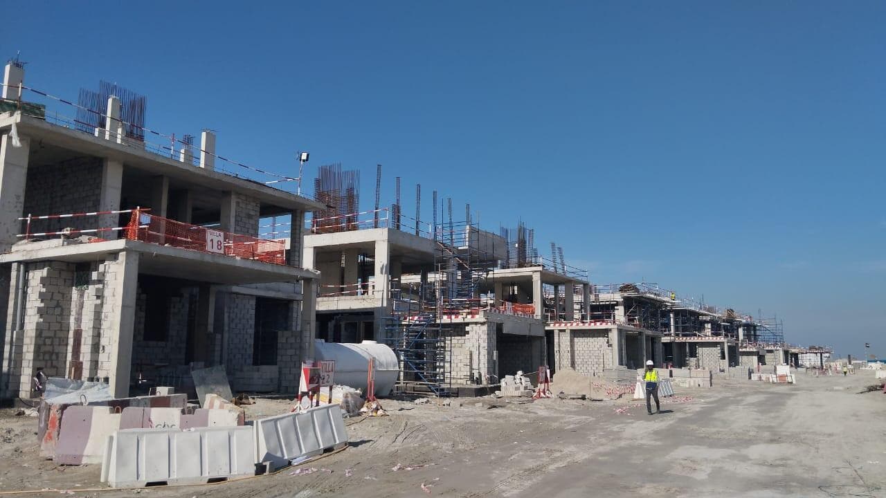 Palm Jebel Ali - Construction