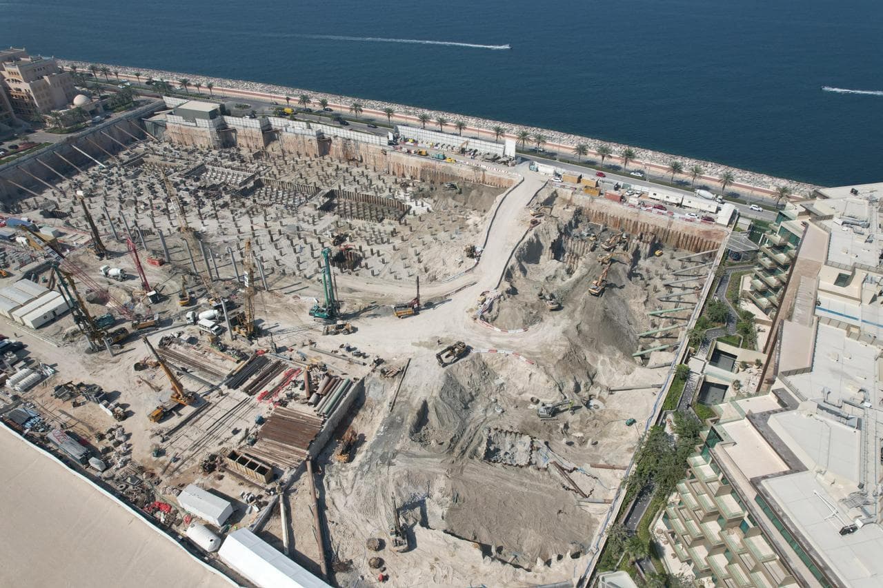 The Alba Residences - Construction
