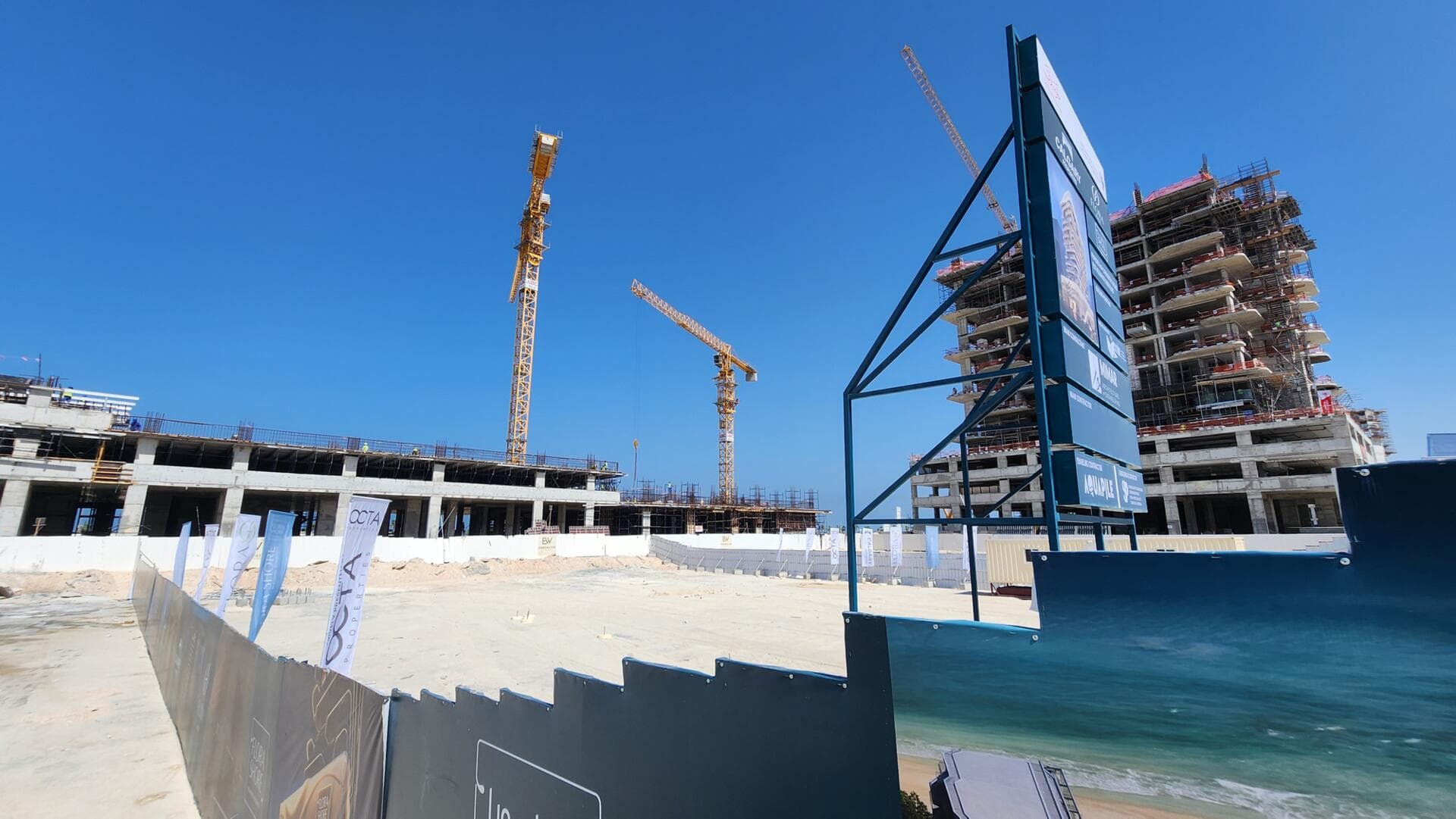 Flora Shore Beachfront Residences - Construction