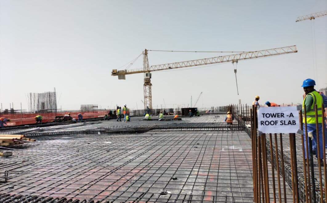 Laya Courtyard - Construction
