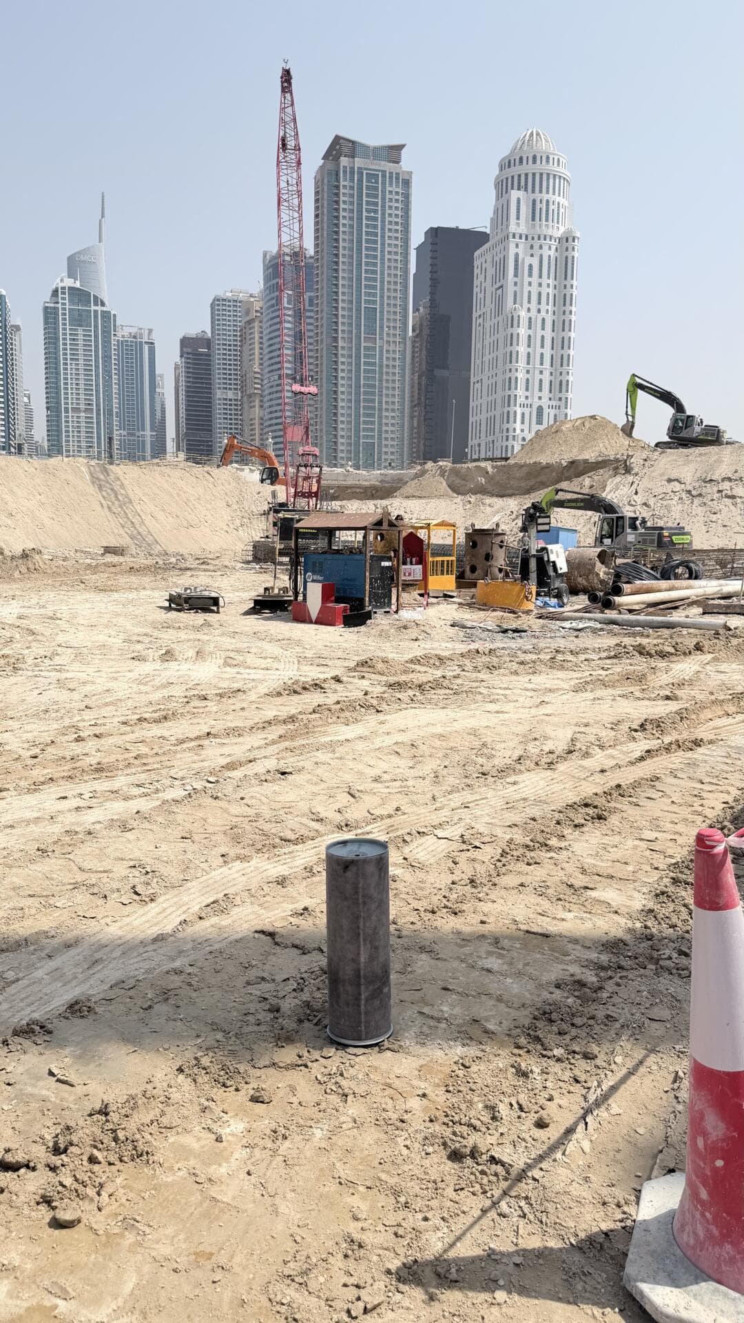 The Serene - Construction