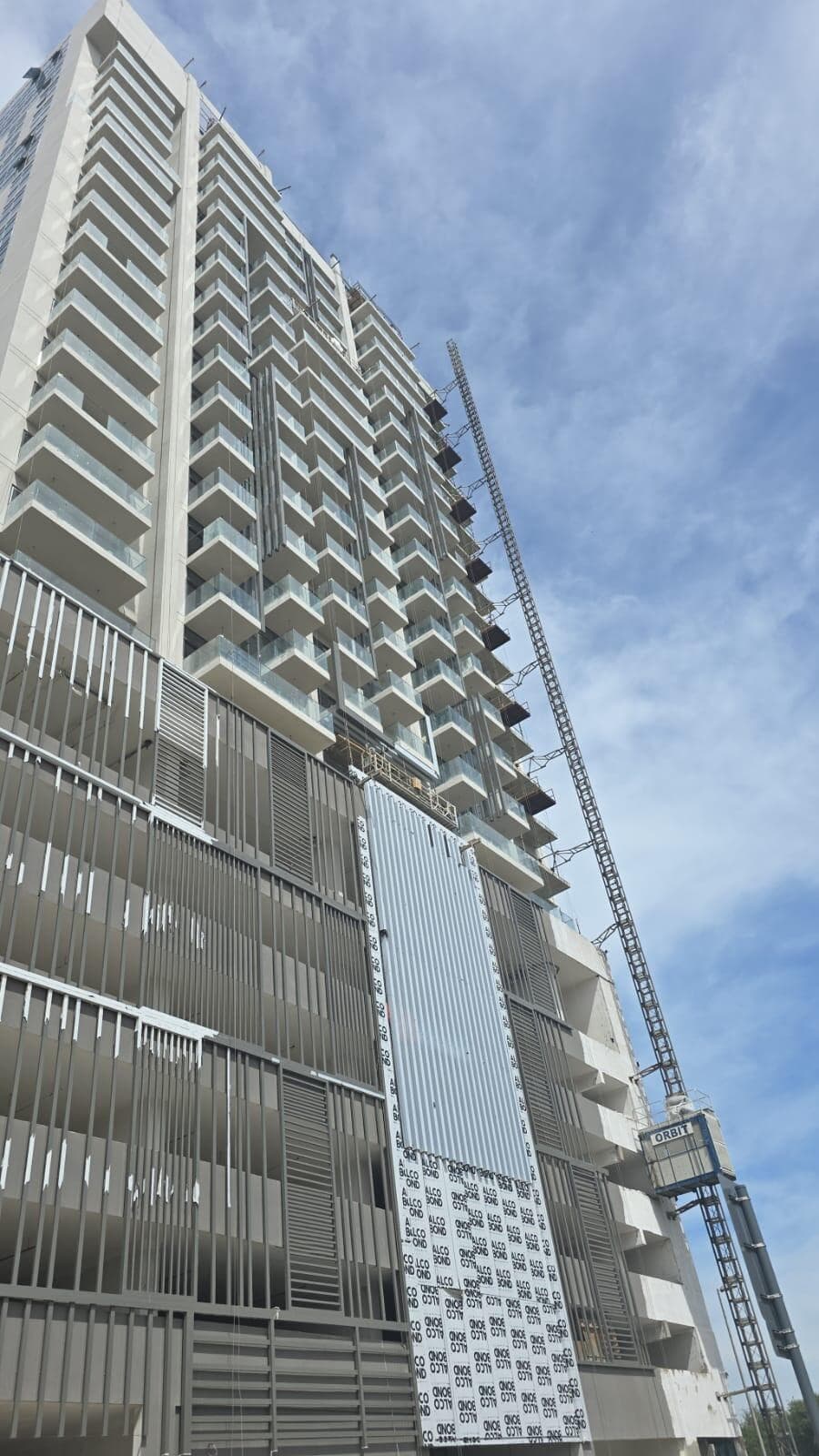 Q Gardens Lofts - Construction