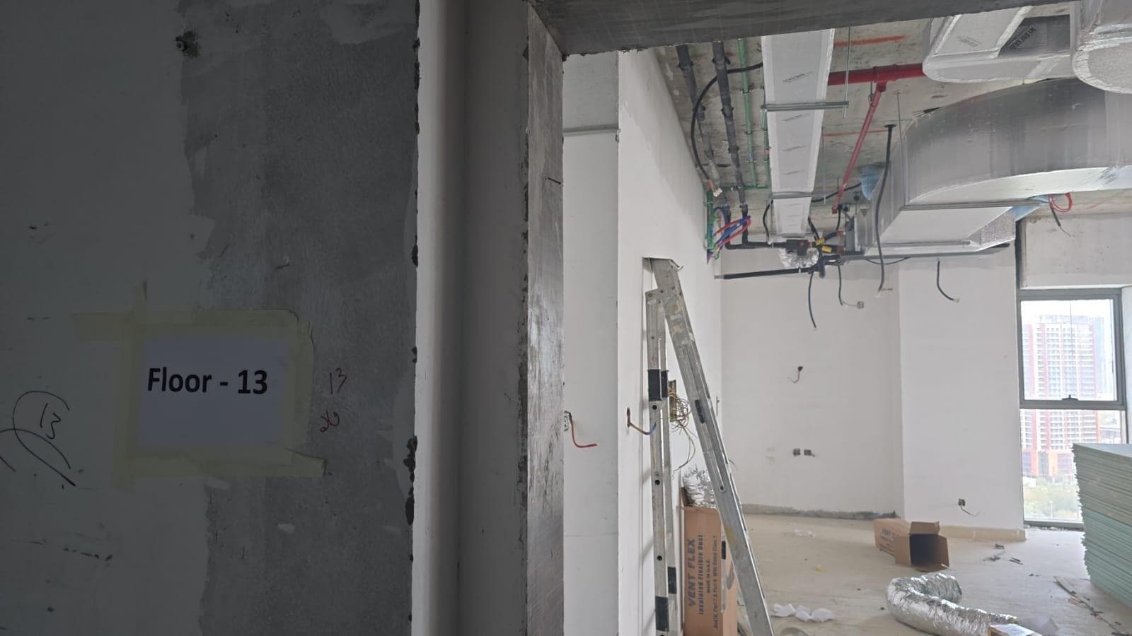 Q Gardens Lofts - Construction