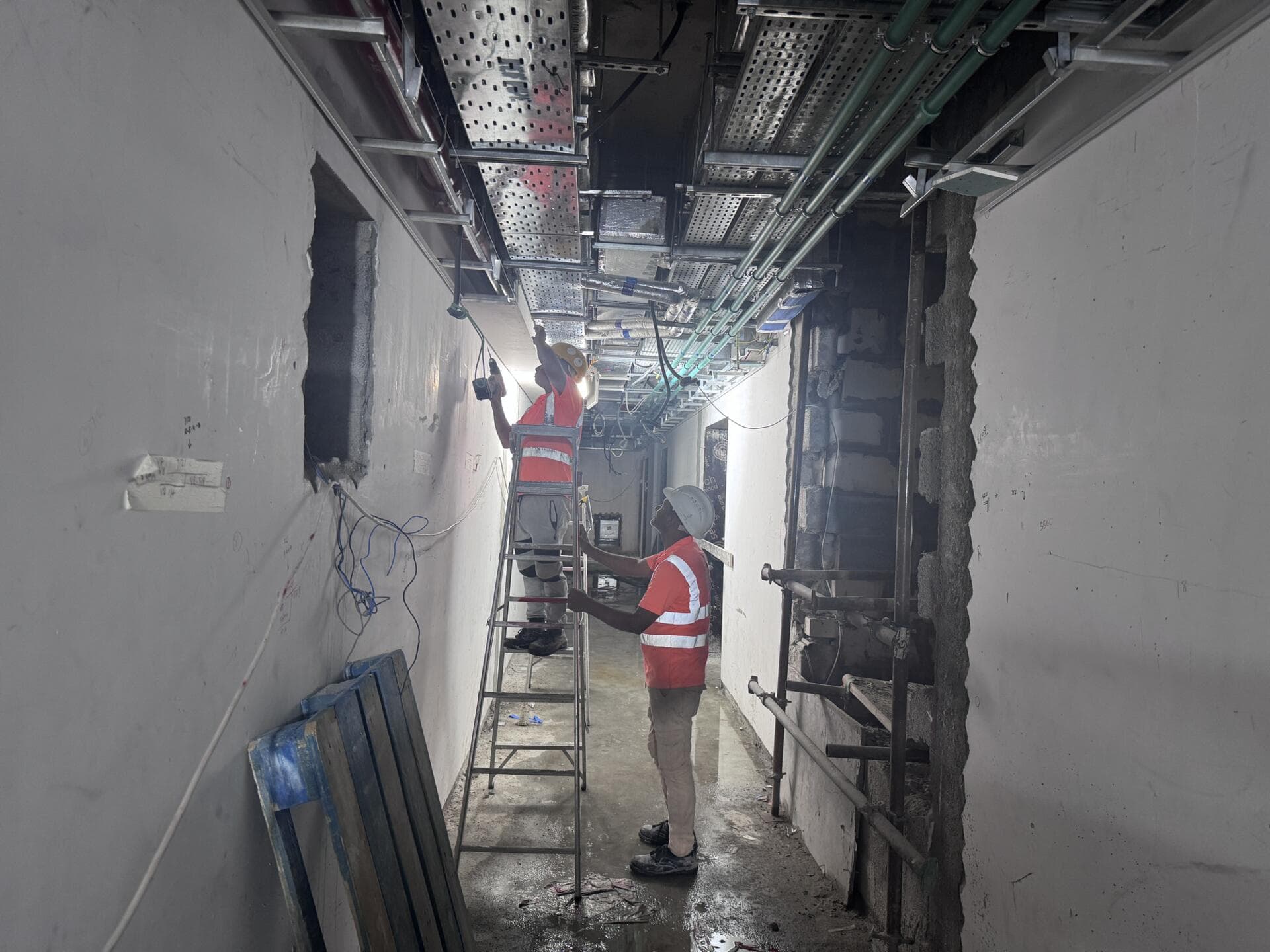 The Highbury - Construction