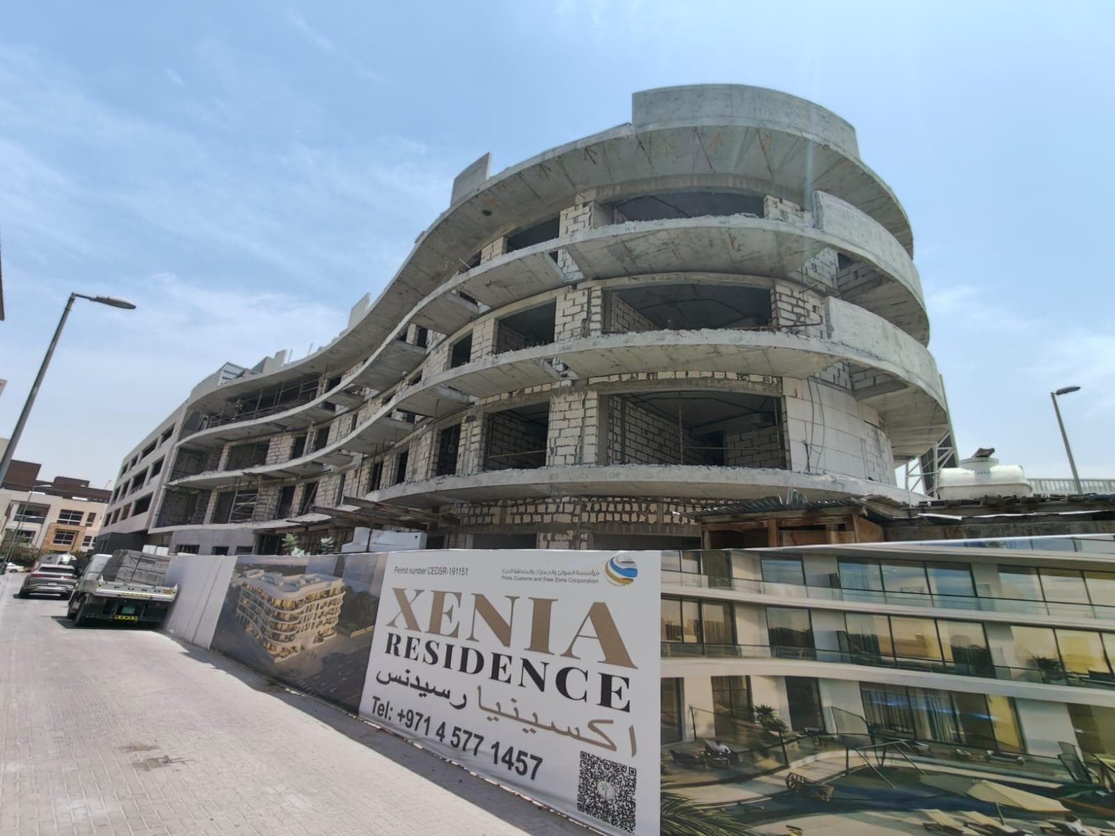 Xenia Residence - Construction