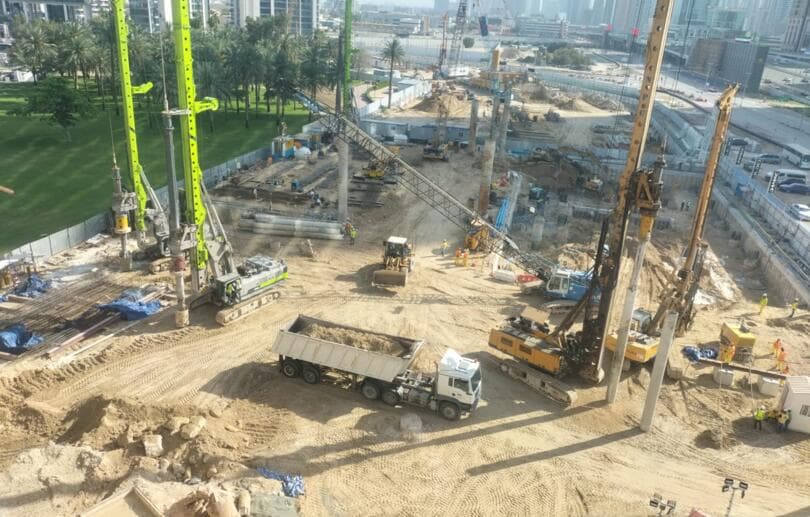 Safa Gate - Construction
