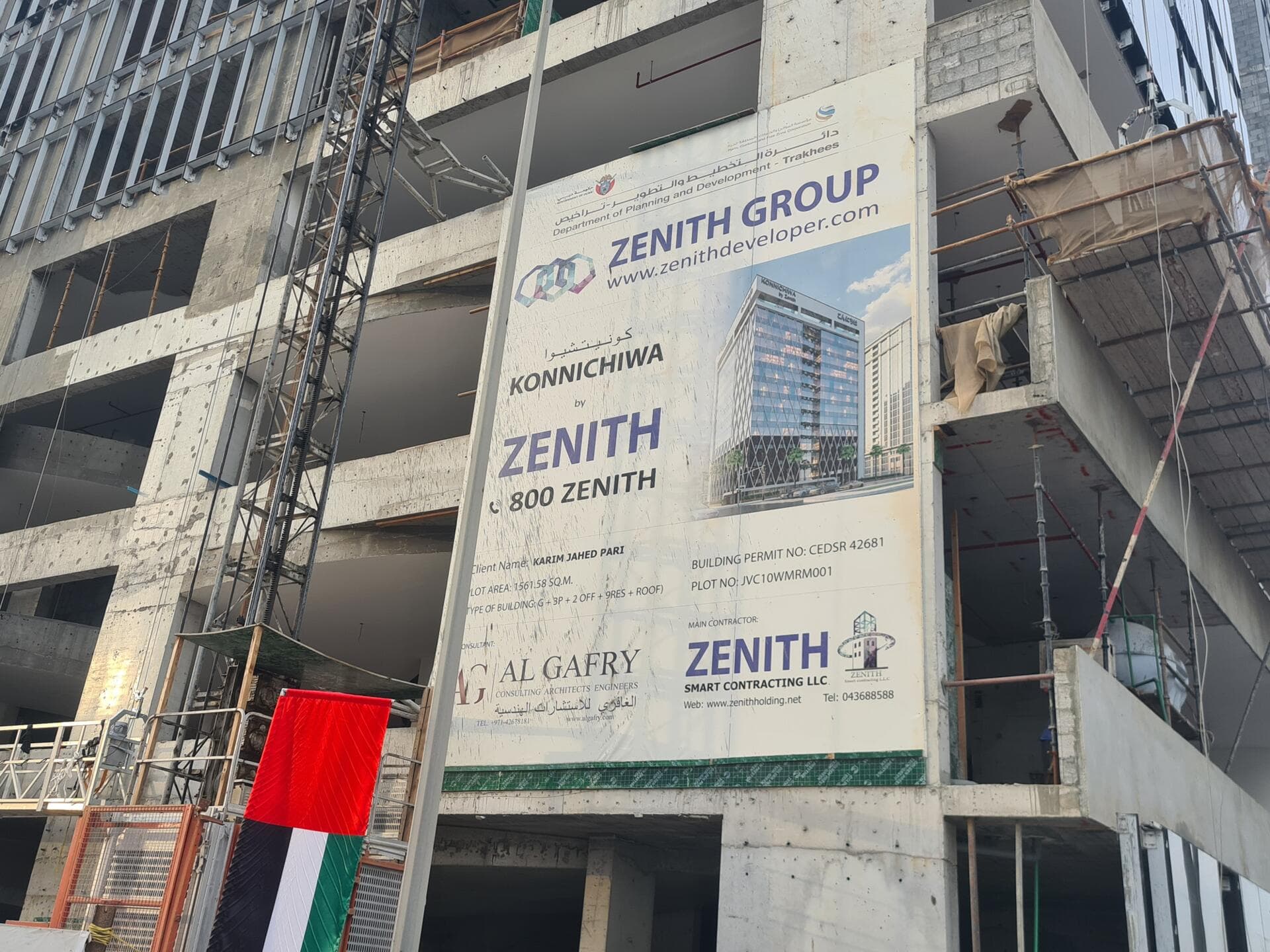 Zenith J1 - Construction