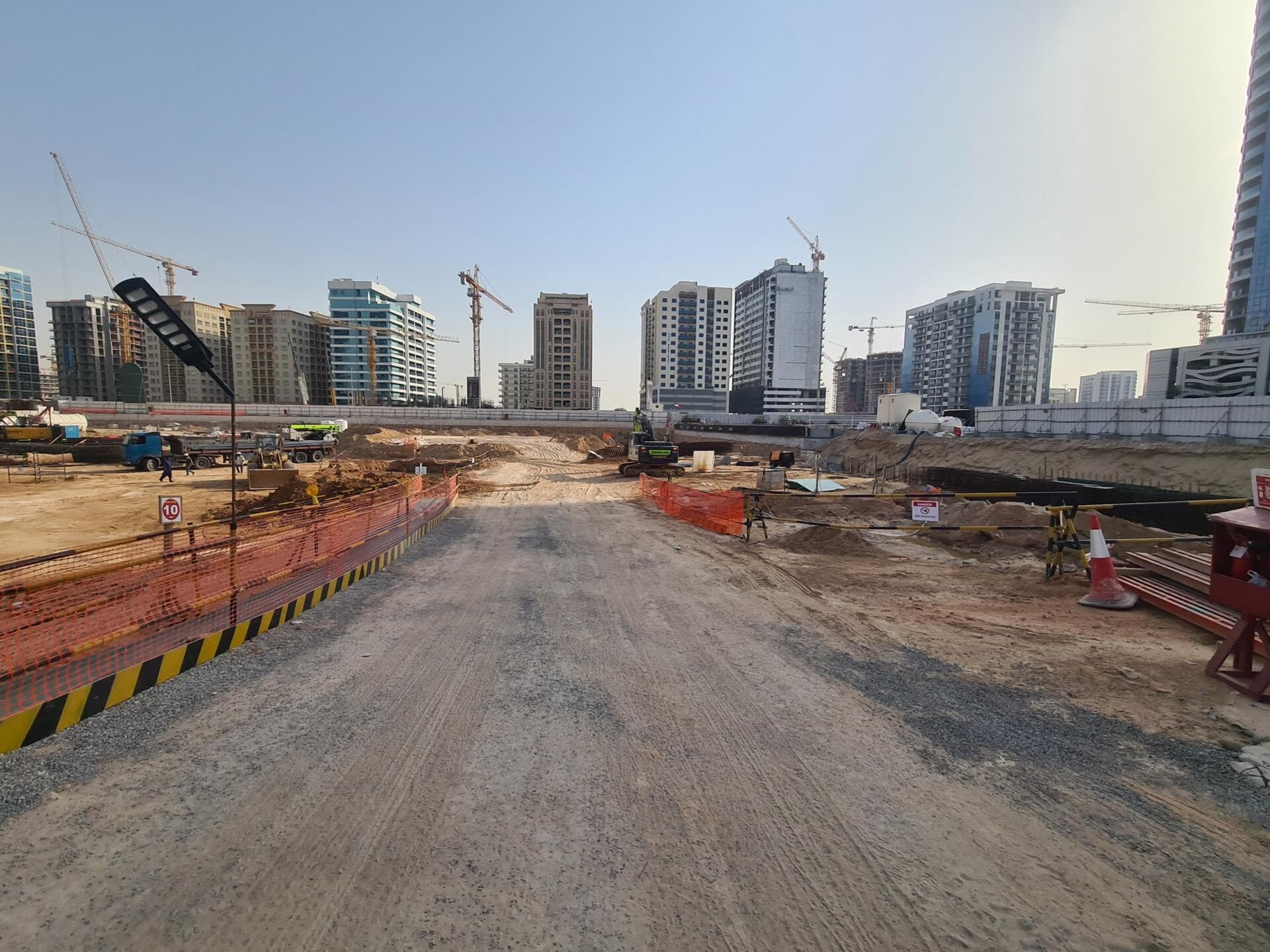 Peace Lagoons - Construction