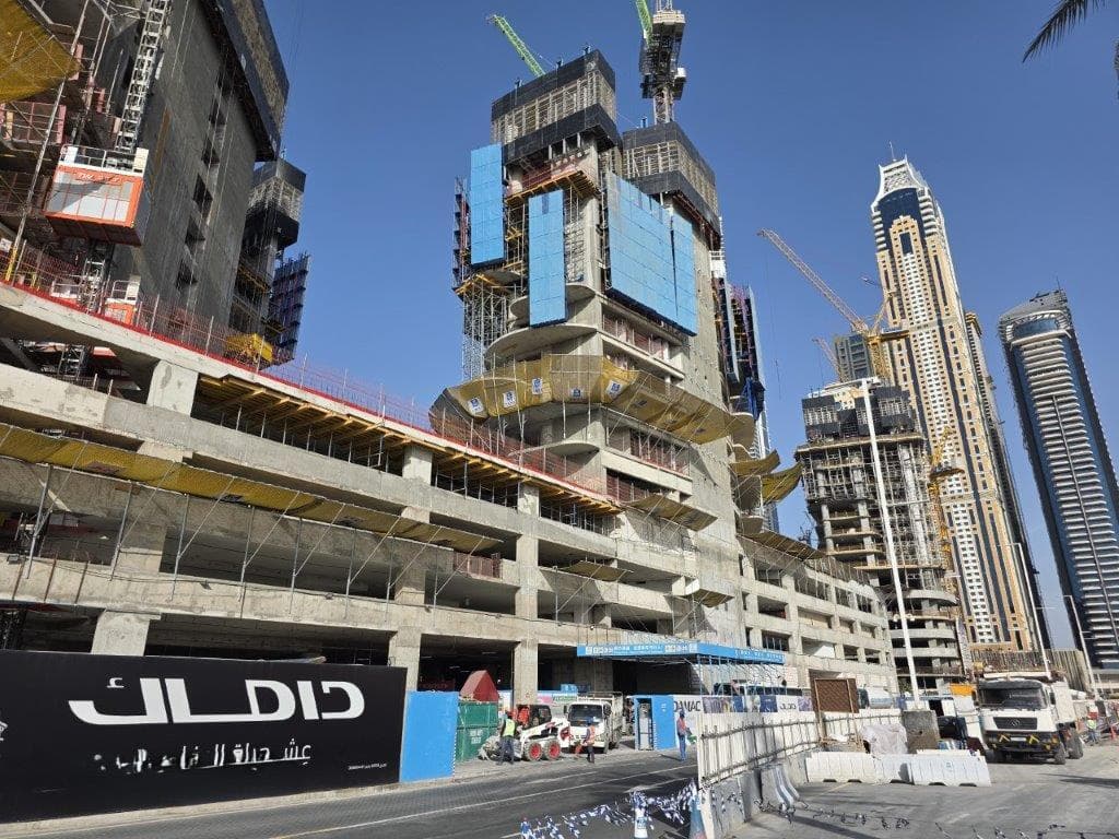 Damac Bay - Construction