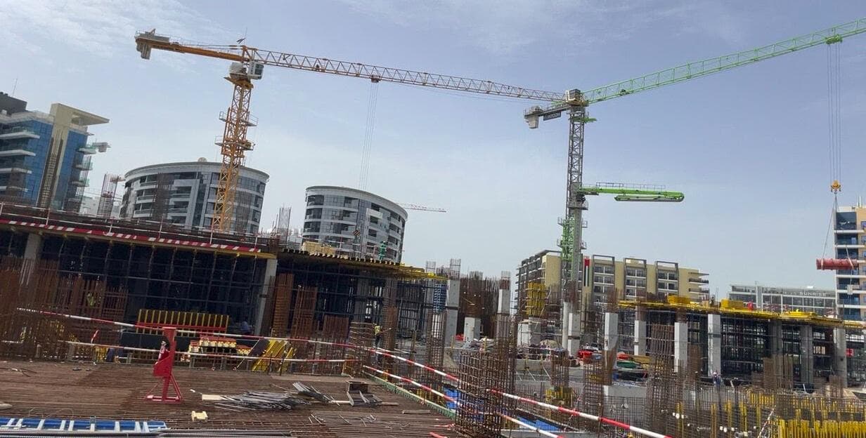 The Central Downtown - Construction