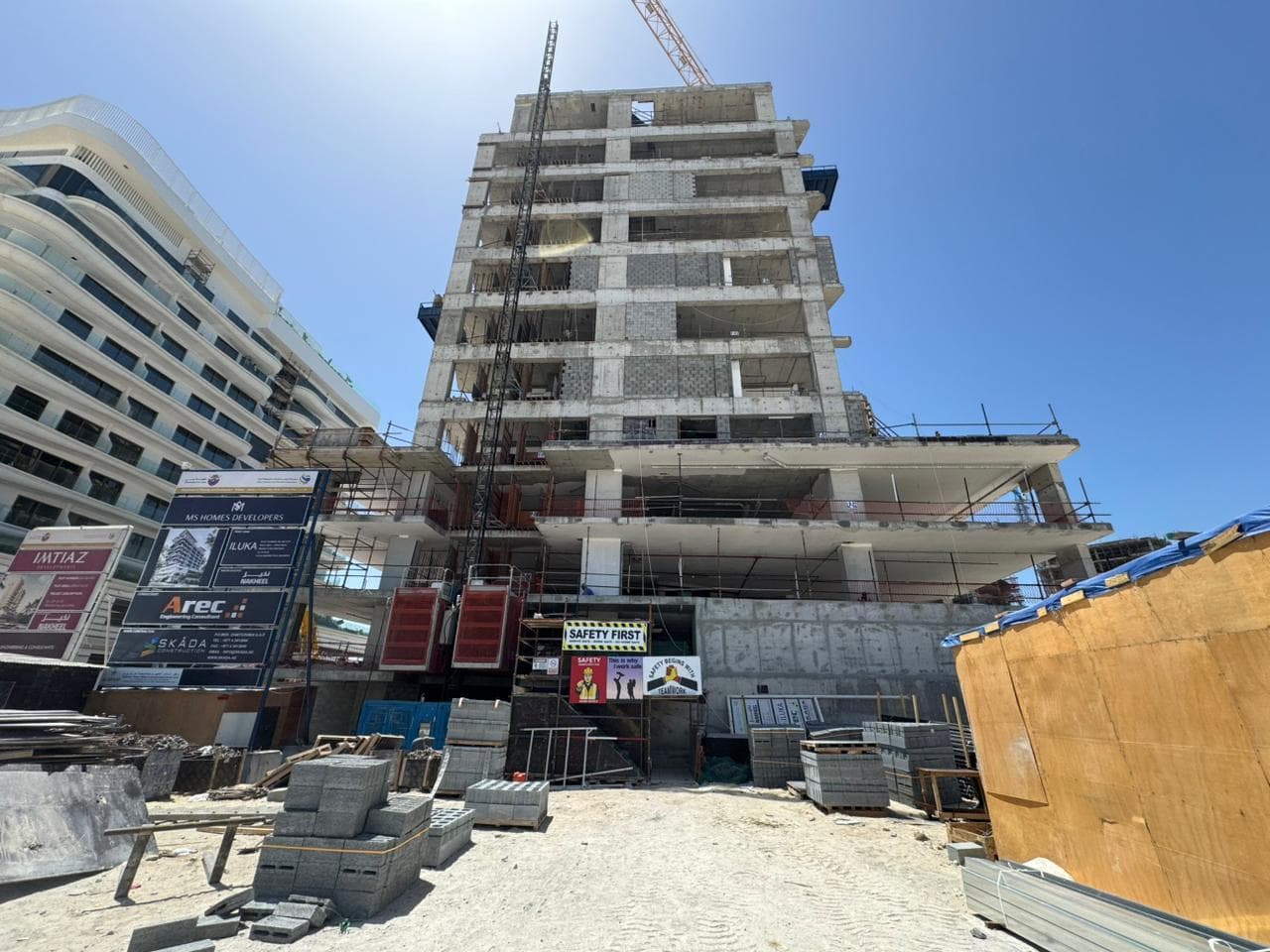 Iluka Residences - Construction