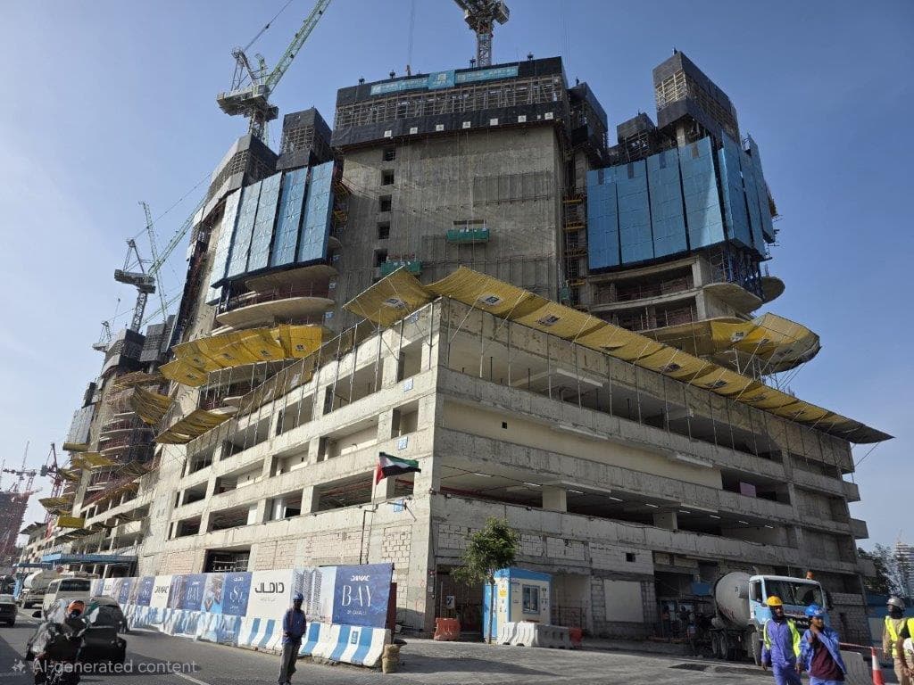 Damac Bay - Construction