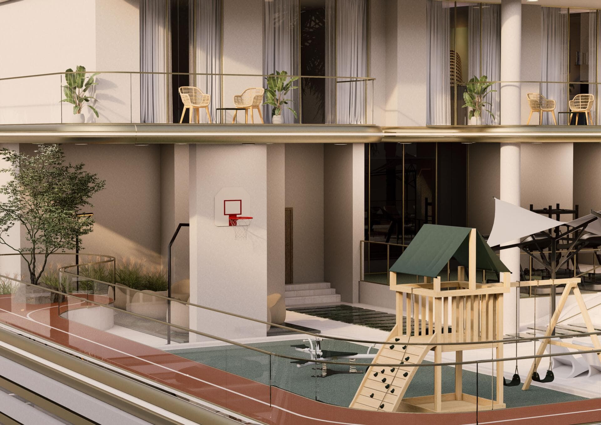 Dar Al Aiham One - Infrastructure