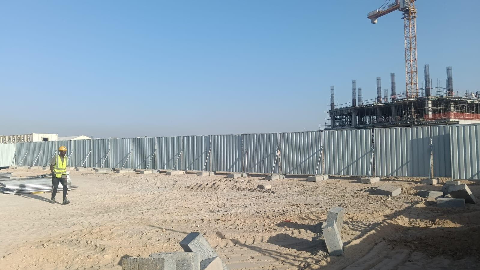 Rabdan Square - Construction