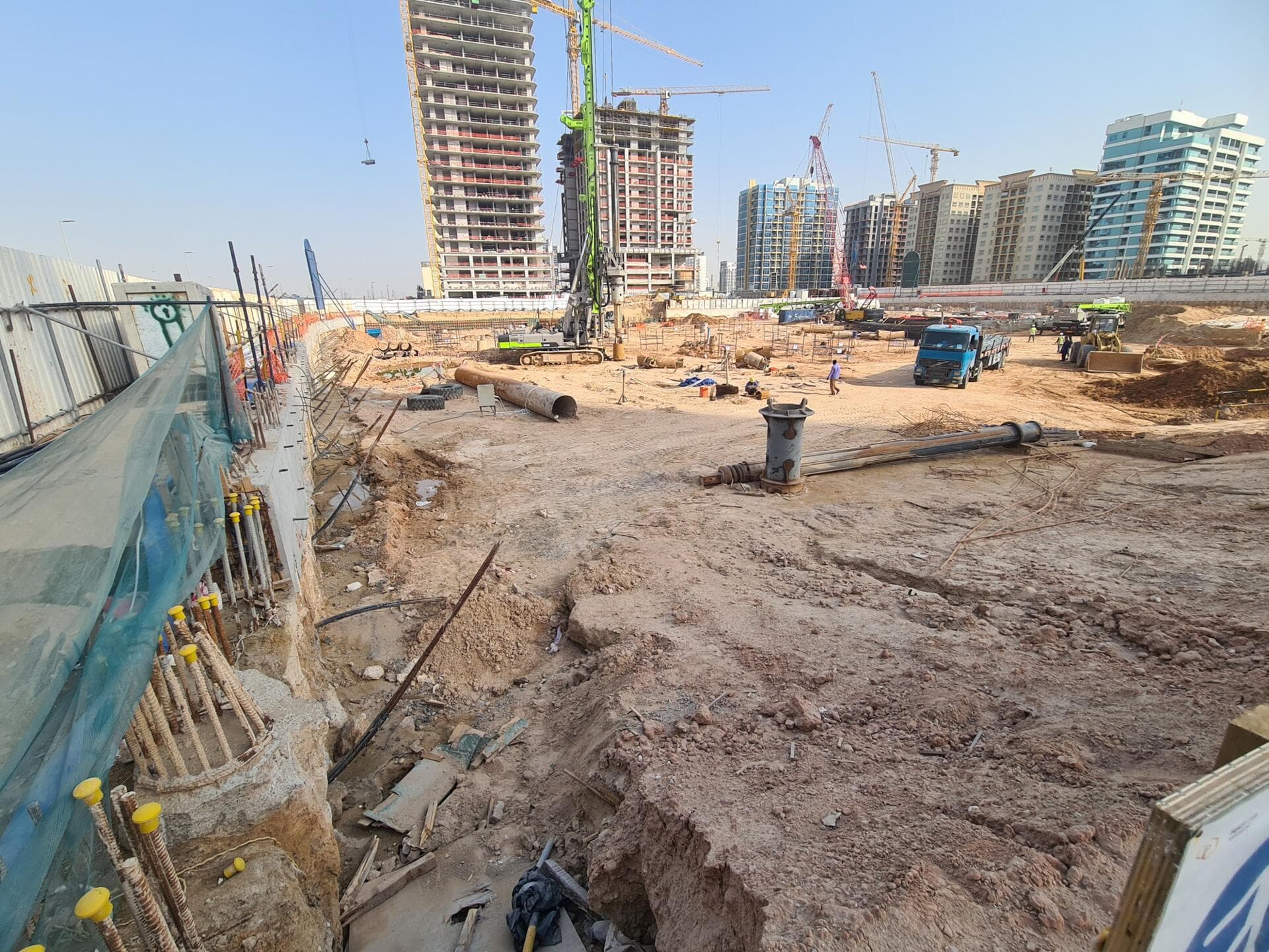 Peace Lagoons - Construction