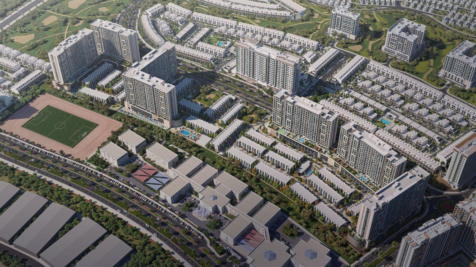 Verdana Six Townhouses - Renders