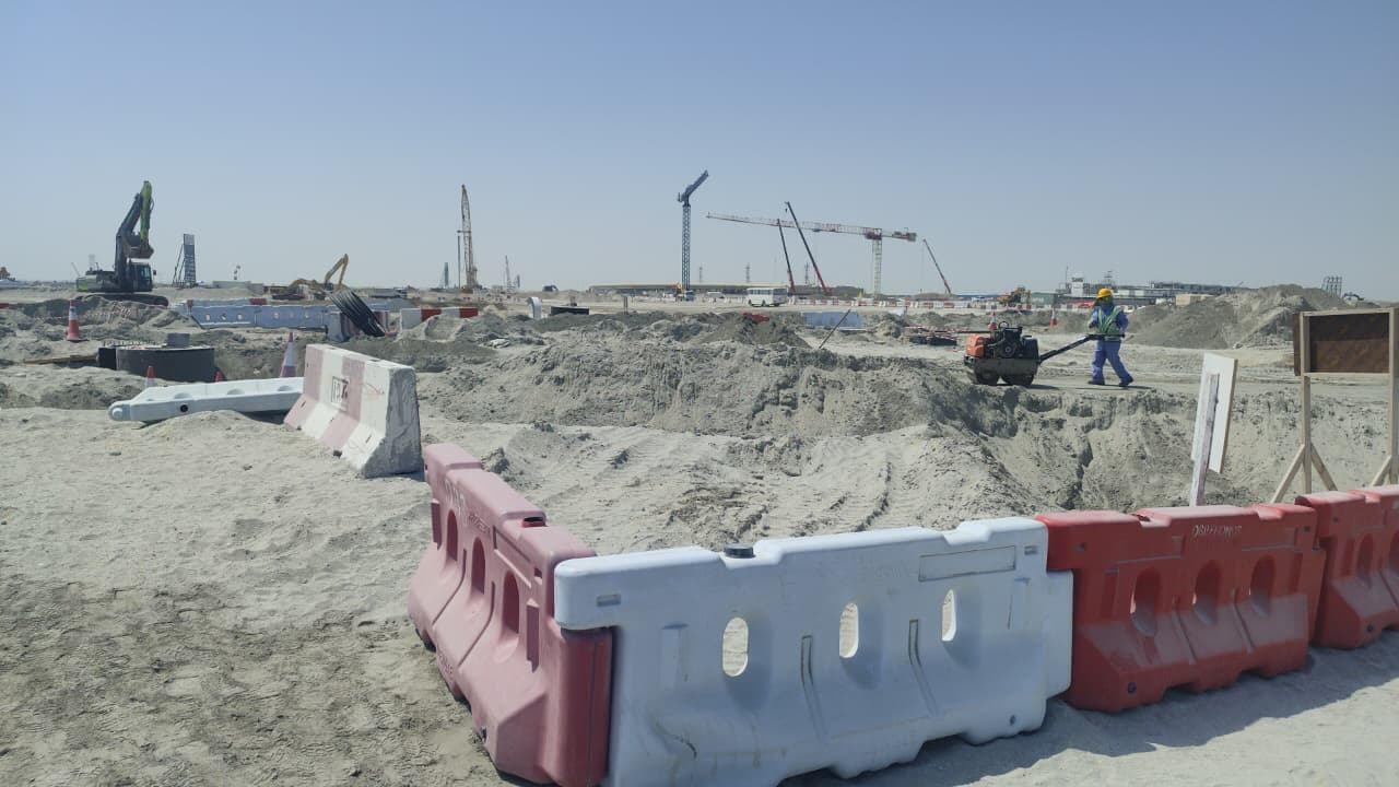 Palm Jebel Ali — The Beach and Coral Villa Collections — Frond C - Construction