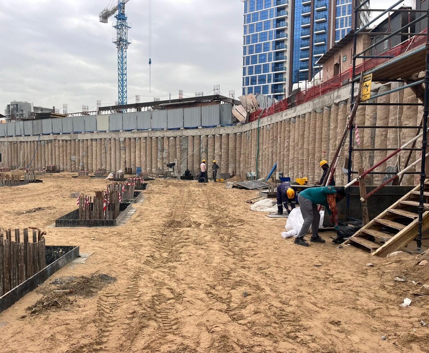 Jade Tower - Construction