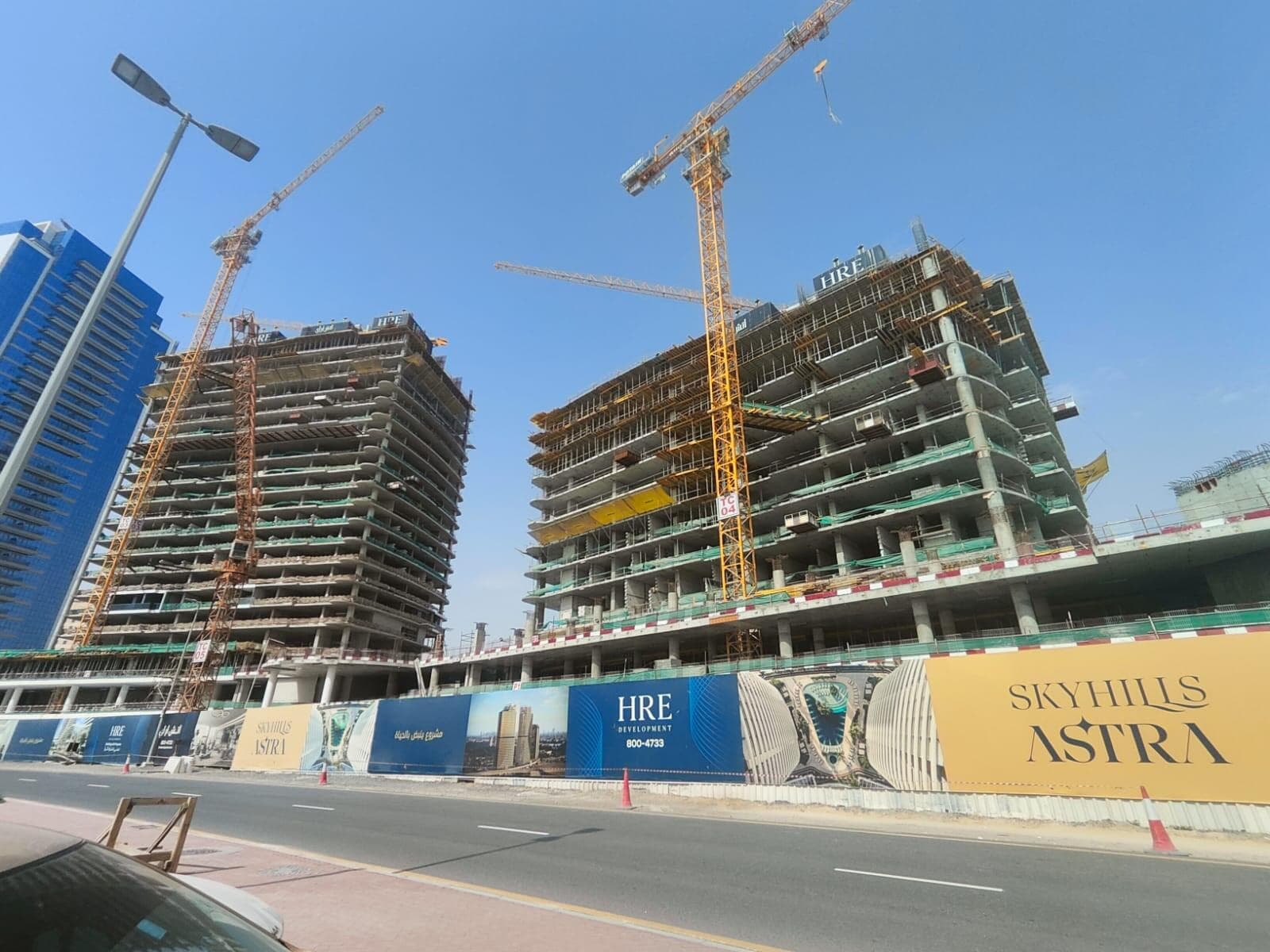 SkyHills Astra - Construction