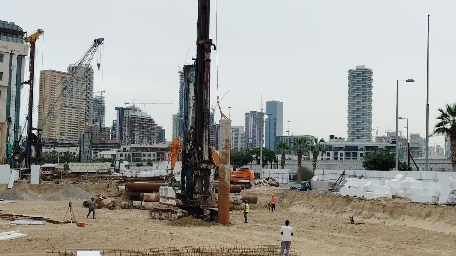 SkyGate Tower - Construction