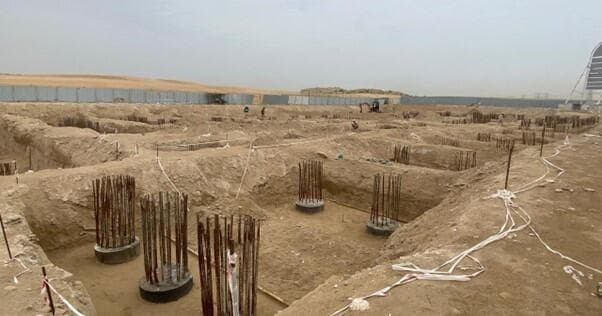 Damac Riverside Views - Indigo 1 - Construction