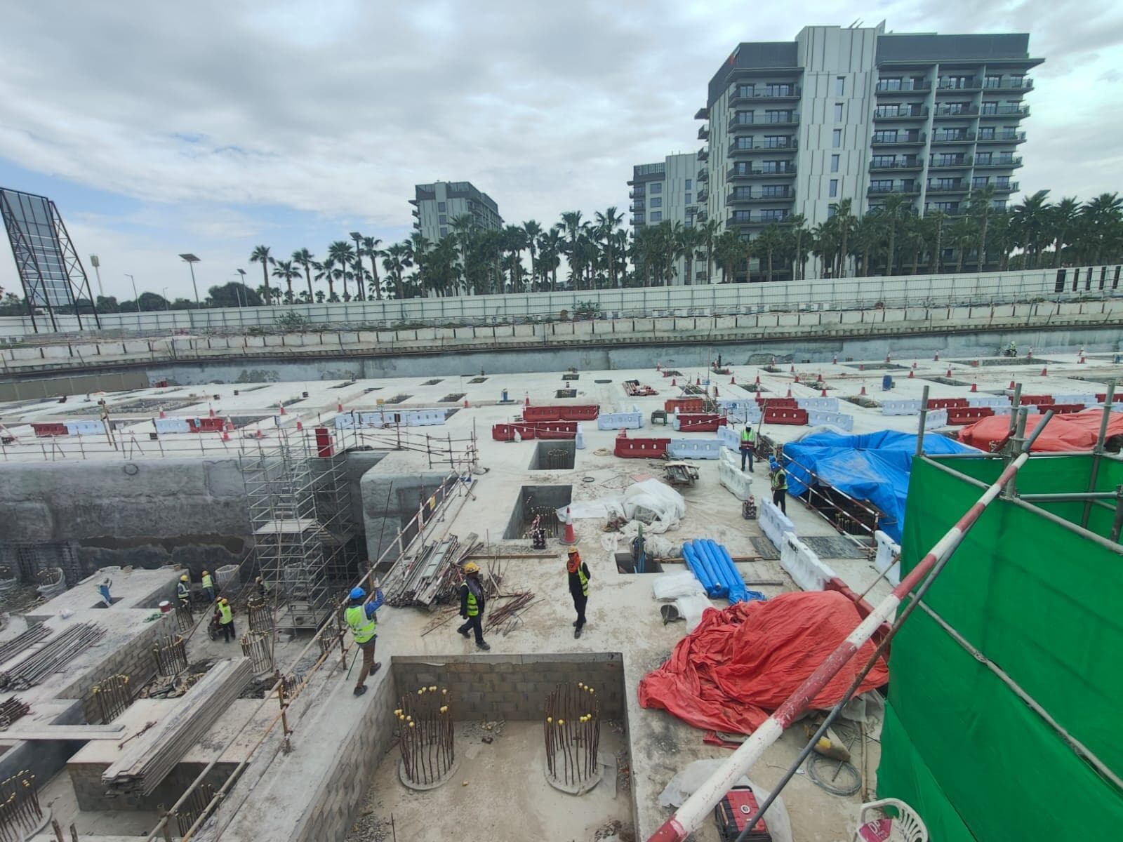 Keturah Reserve Apartments - Construction