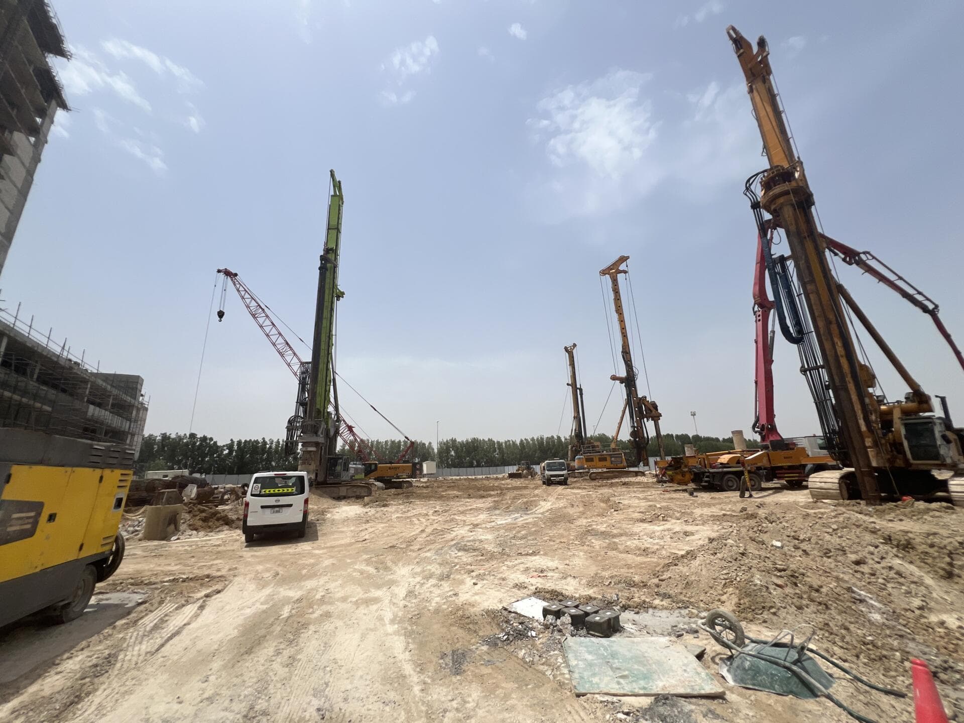Samana Barari Avenue - Construction