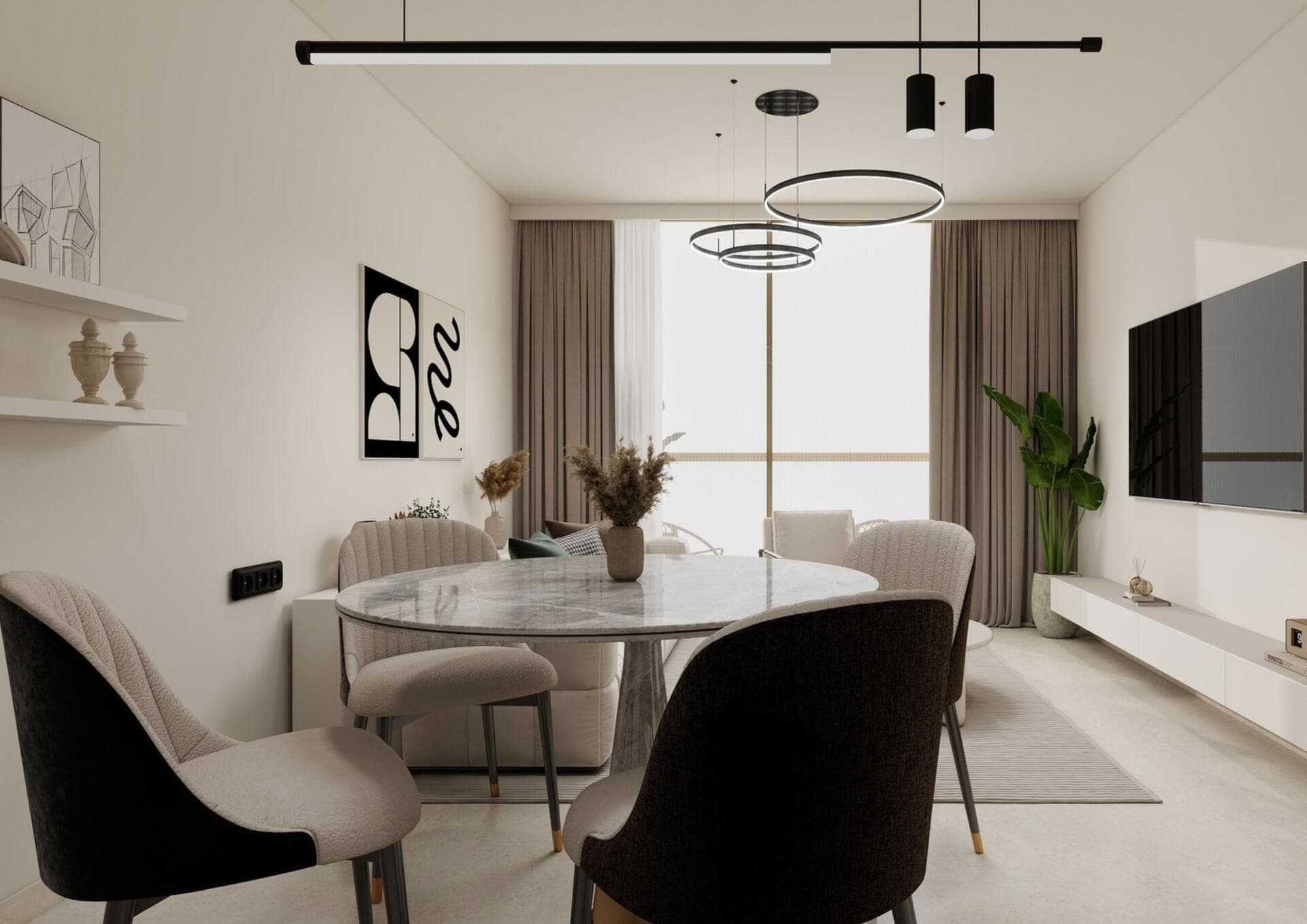 Dar Al Aiham One - Finishing