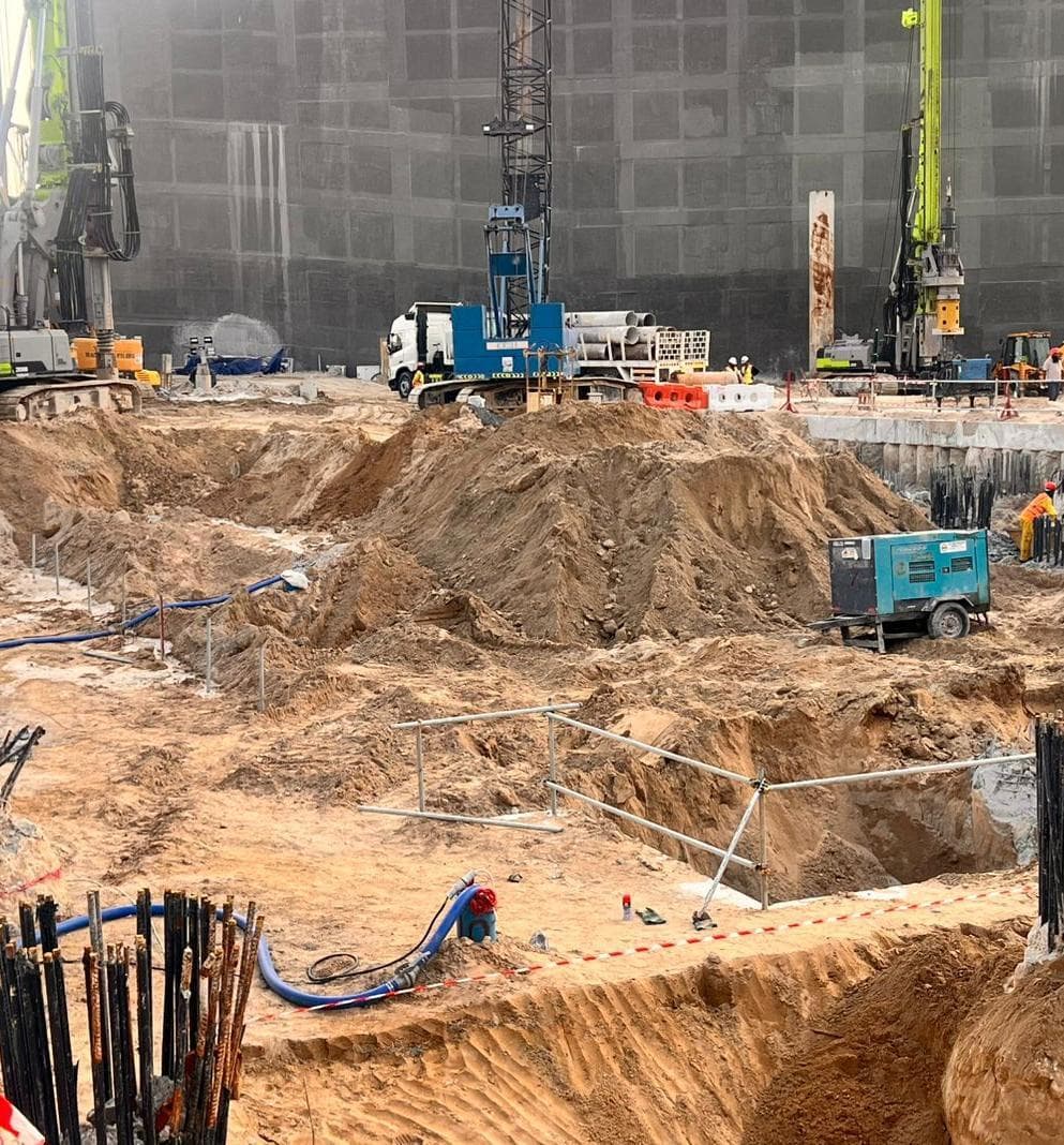 Safa Gate - Construction