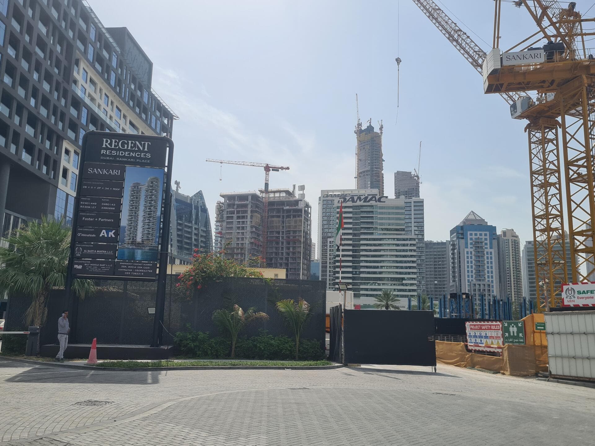 Regent Residences Dubai – Sankari Place - Construction