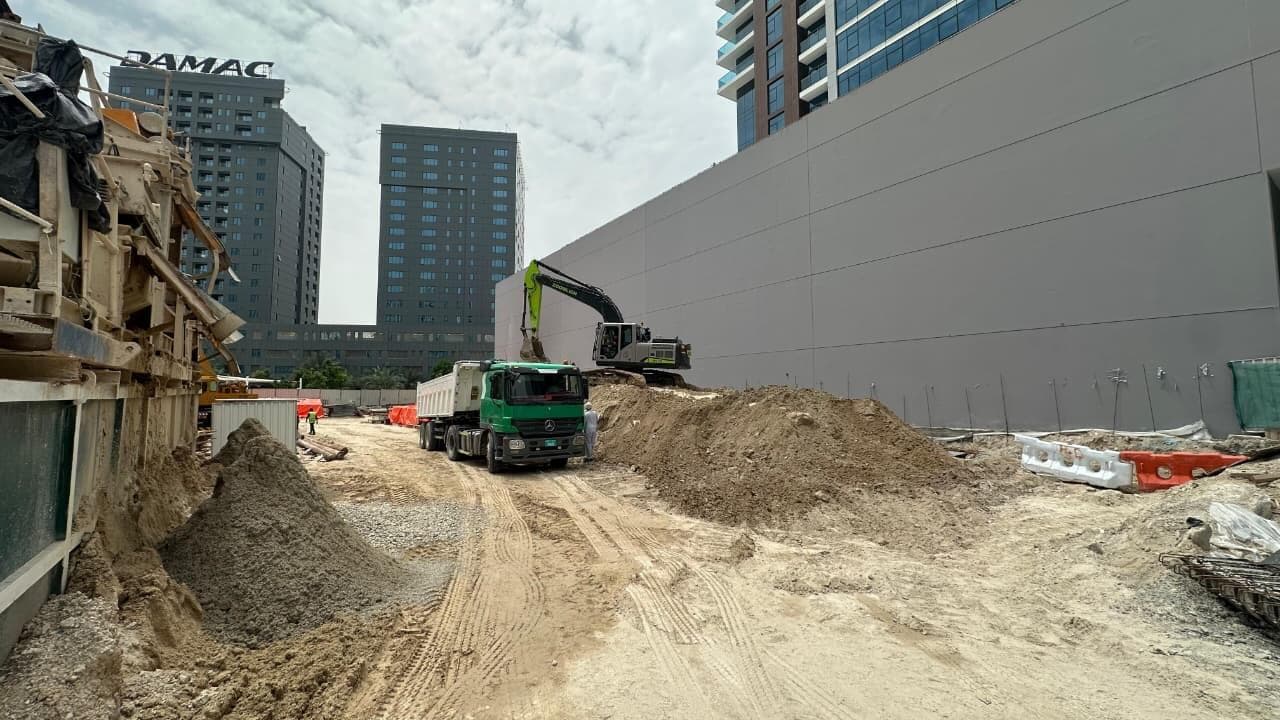 Burj Capital - Construction