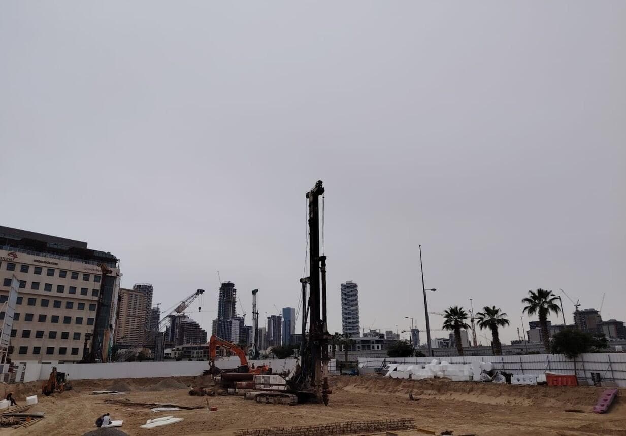 SkyGate Tower - Construction