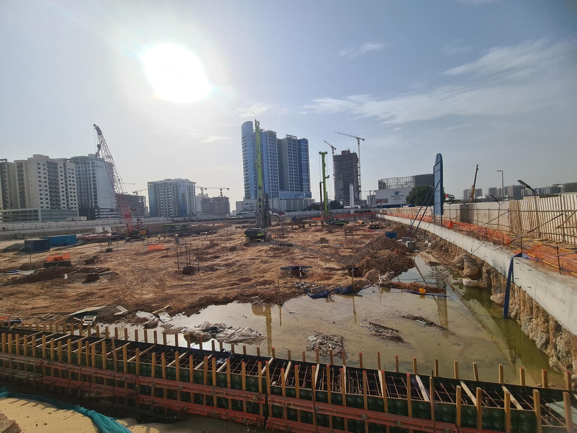 Peace Lagoons - Construction