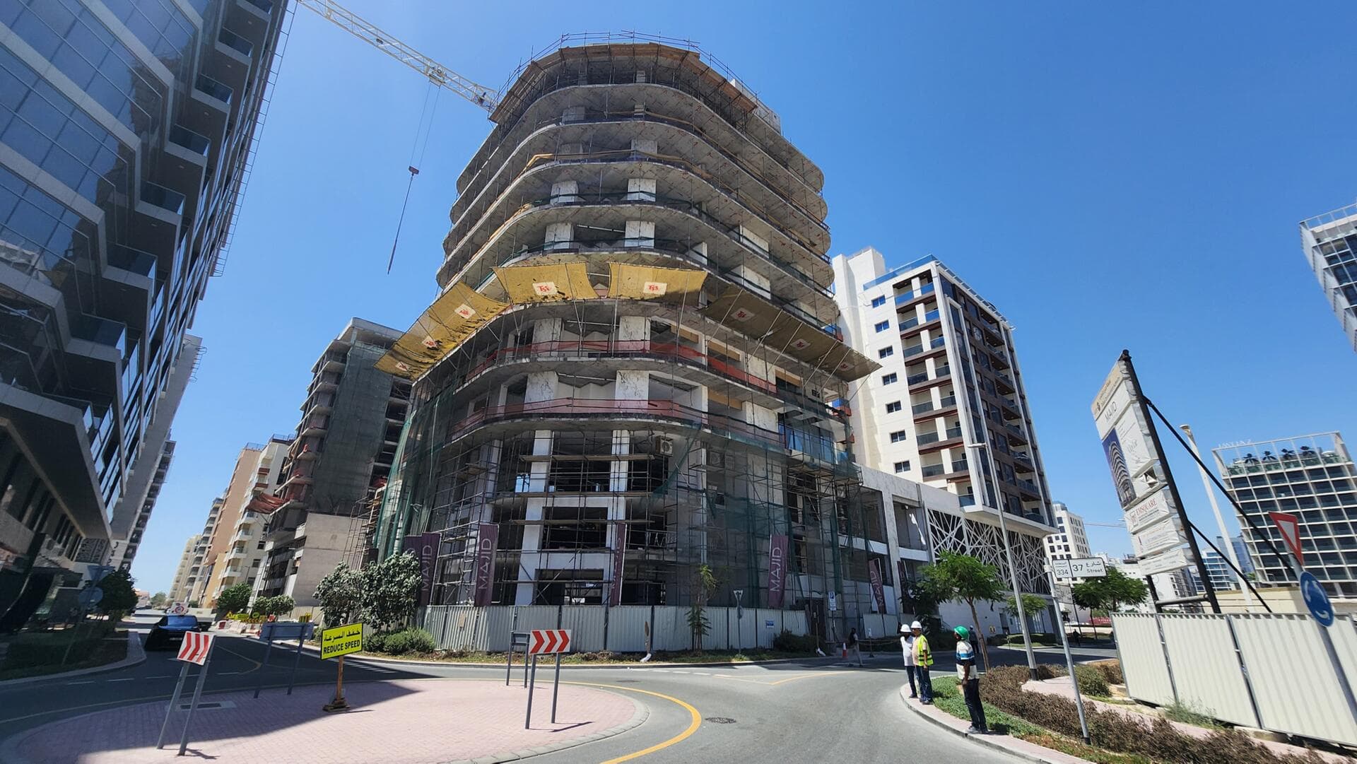 Mayfair Gardens - Construction