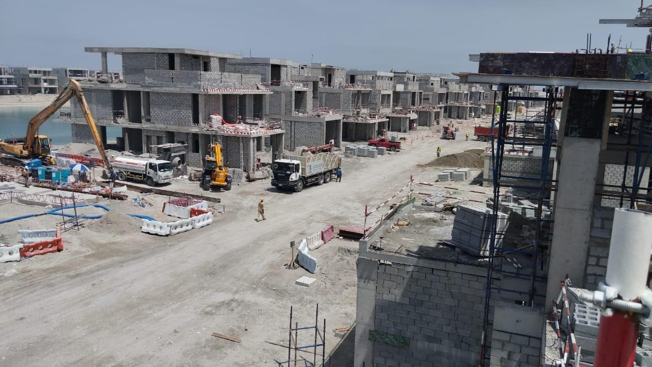 Palm Jebel Ali - Construction