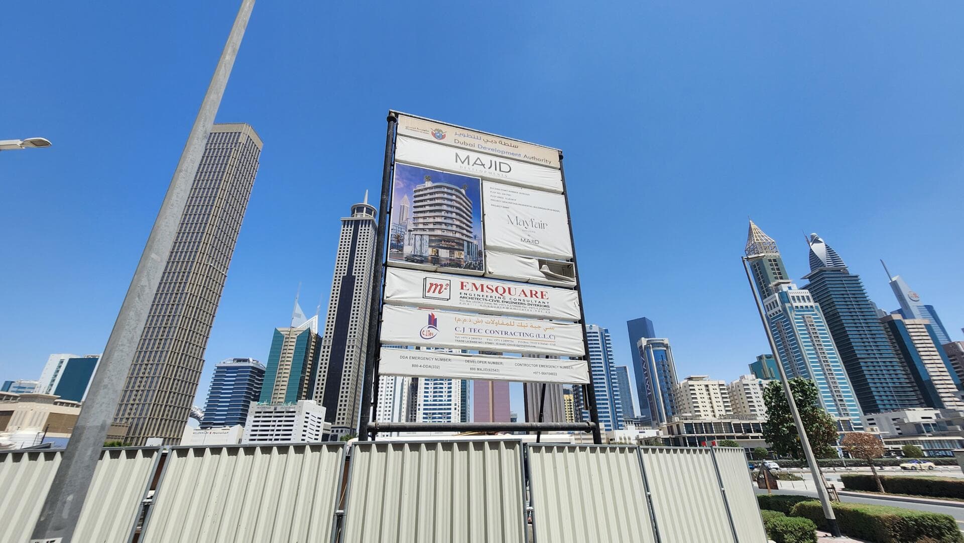 Mayfair Gardens - Construction